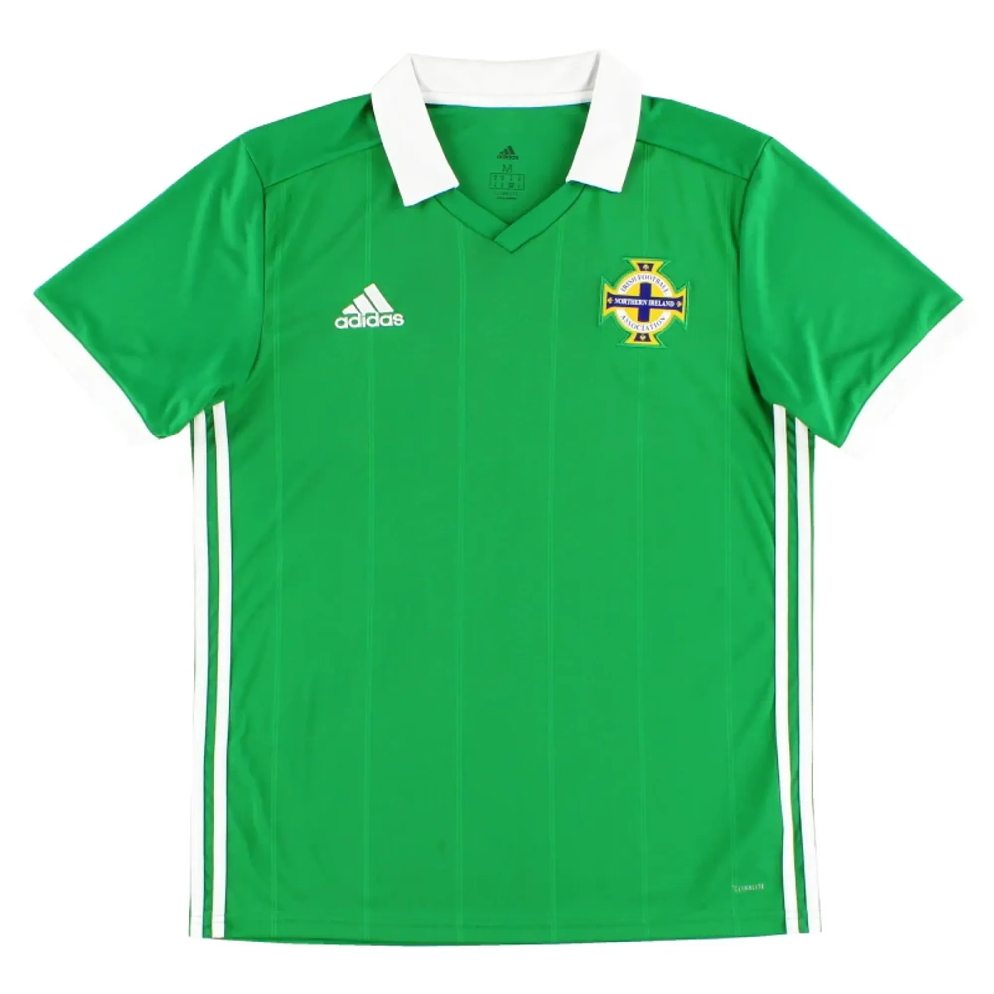 2017-19 Northern Ireland adidas Home Shirt L - Northern Ireland / Excellent 