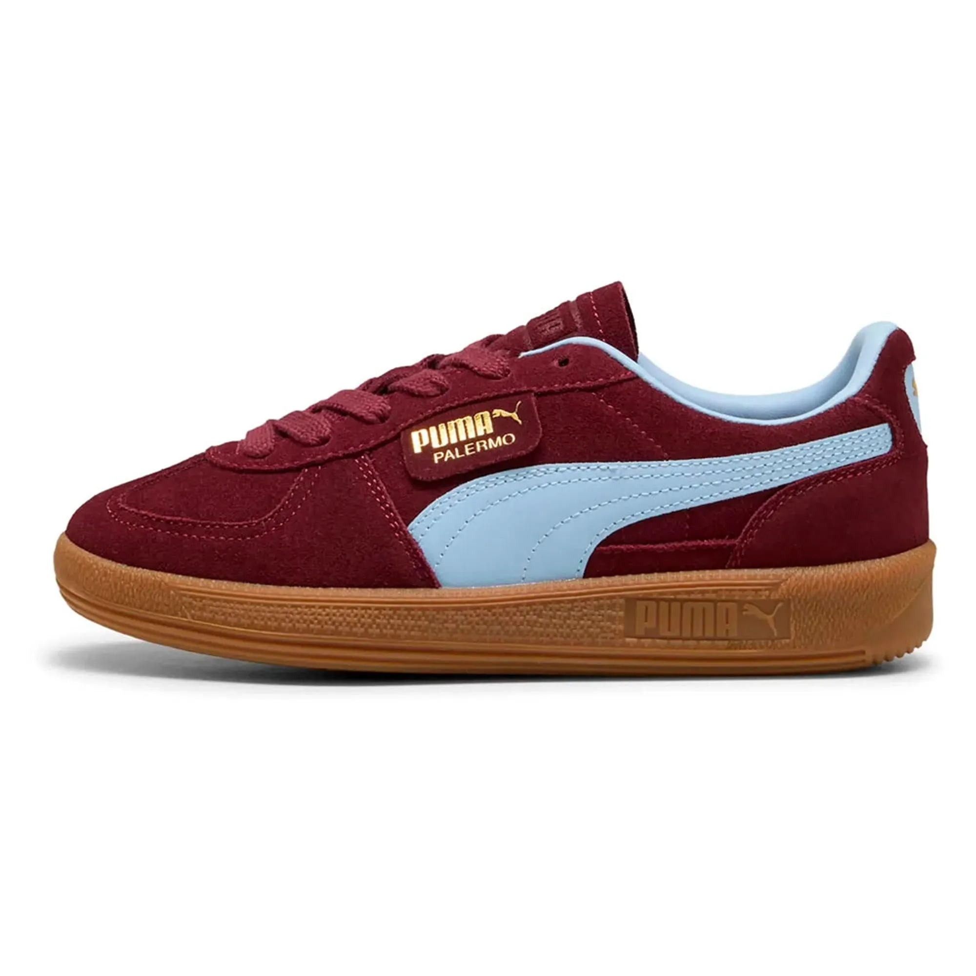 PUMA Palermo Sneakers Youth, Ruby Shimmer/Haute Tropic