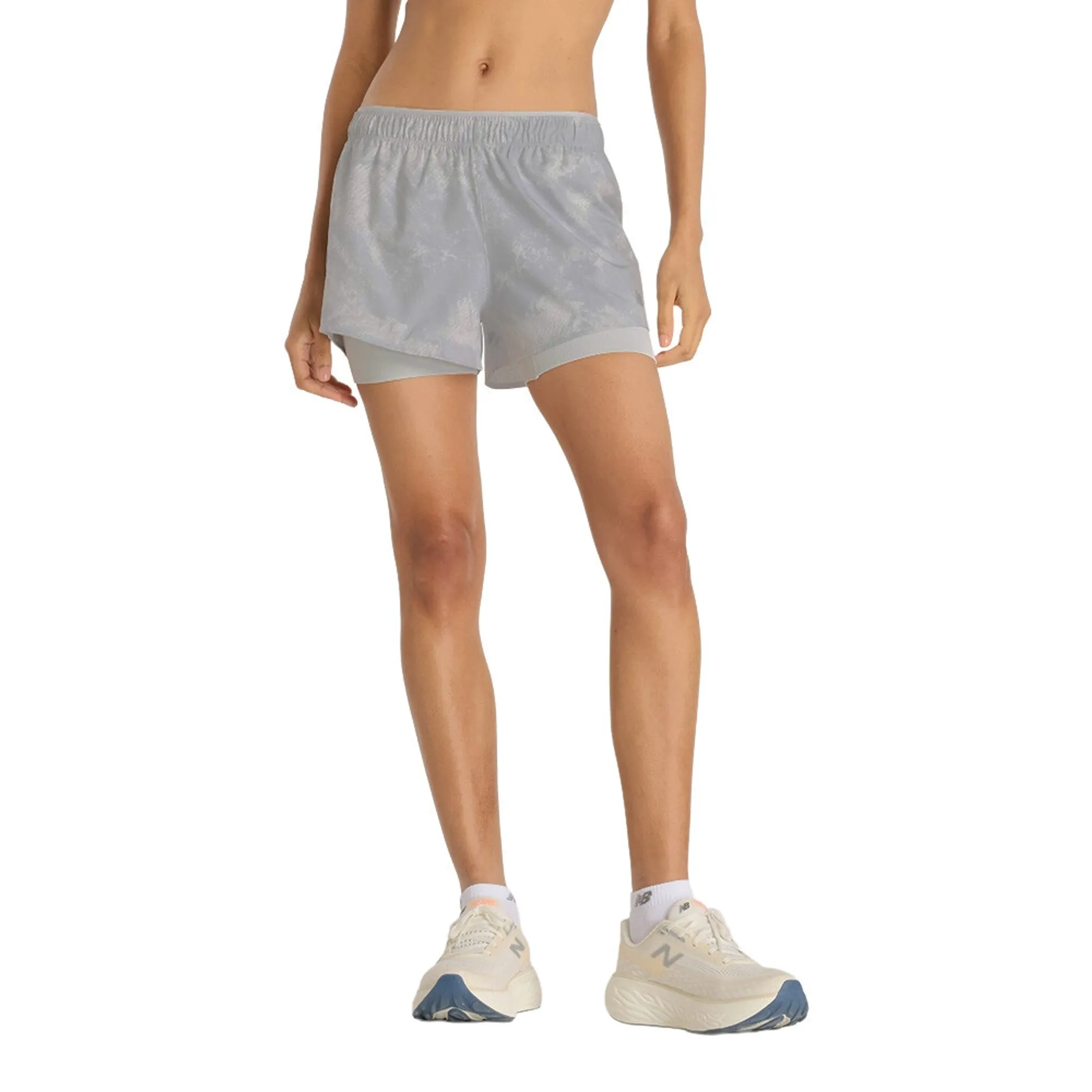 New Balance RC Printed 2-in-1 3 Inch Women's Shorts - AW25