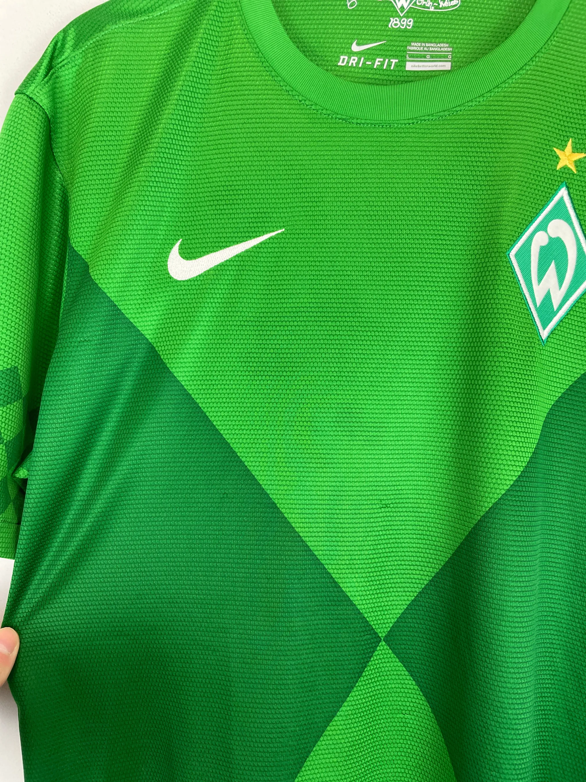 2012/13 WERDER BREMEN DE BRUYNE #6 HOME SHIRT (L) NIKE | CULT KITS