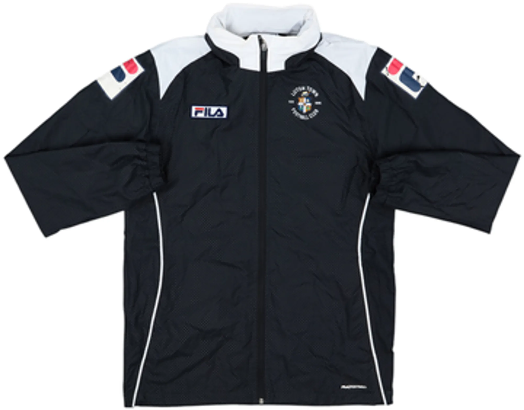 2013-14 Luton Fila Hooded Rain Jacket - 6/10 - (S)