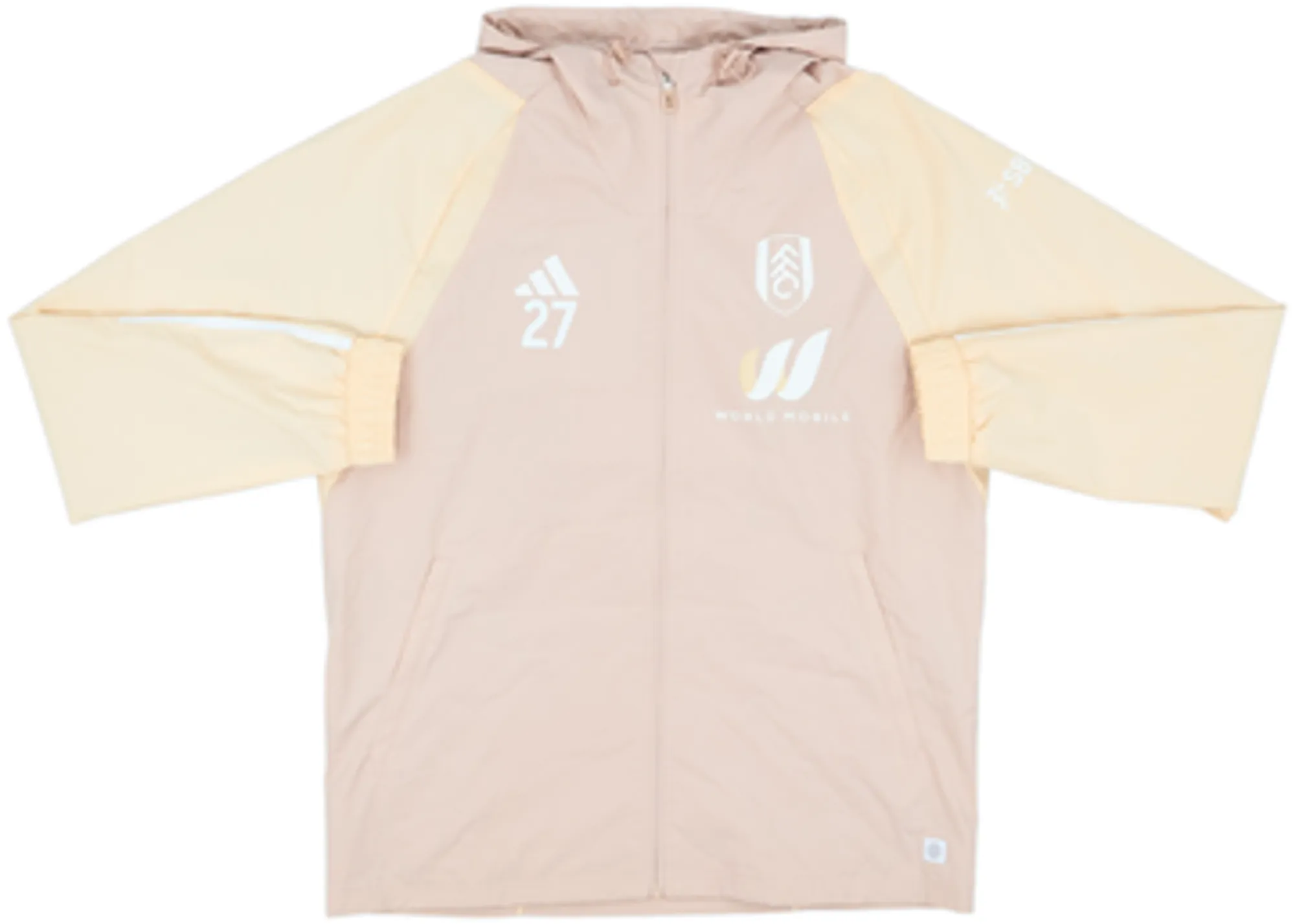 adidas Fulham Mens SS Player Issue Home Shirt 2022/23