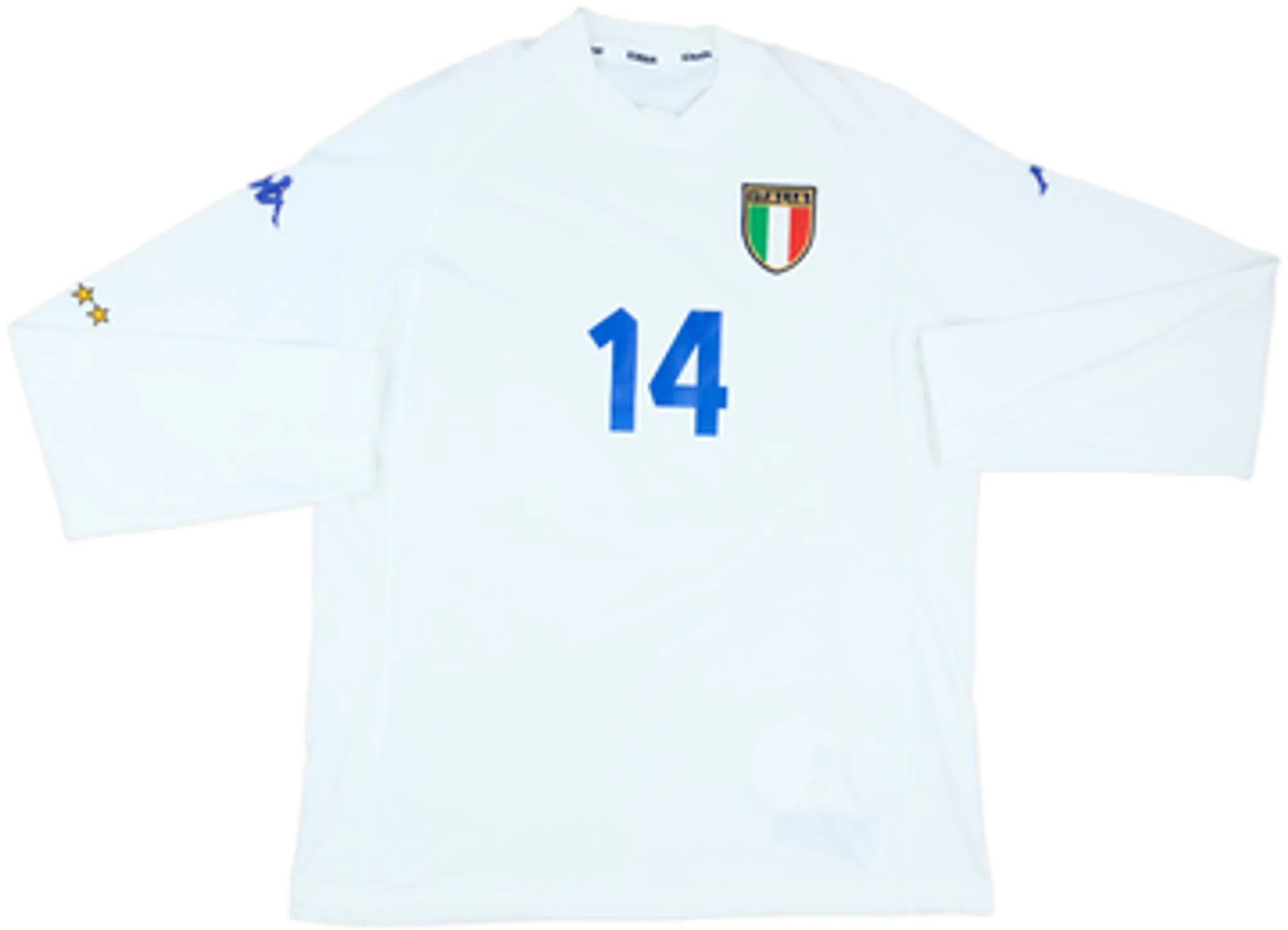Kappa Italy Mens LS Player Issue Away Shirt 2000