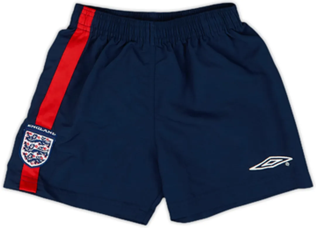 Umbro England Mens Home Shorts 2002 | ENGSH02768837used | FOOTY.COM