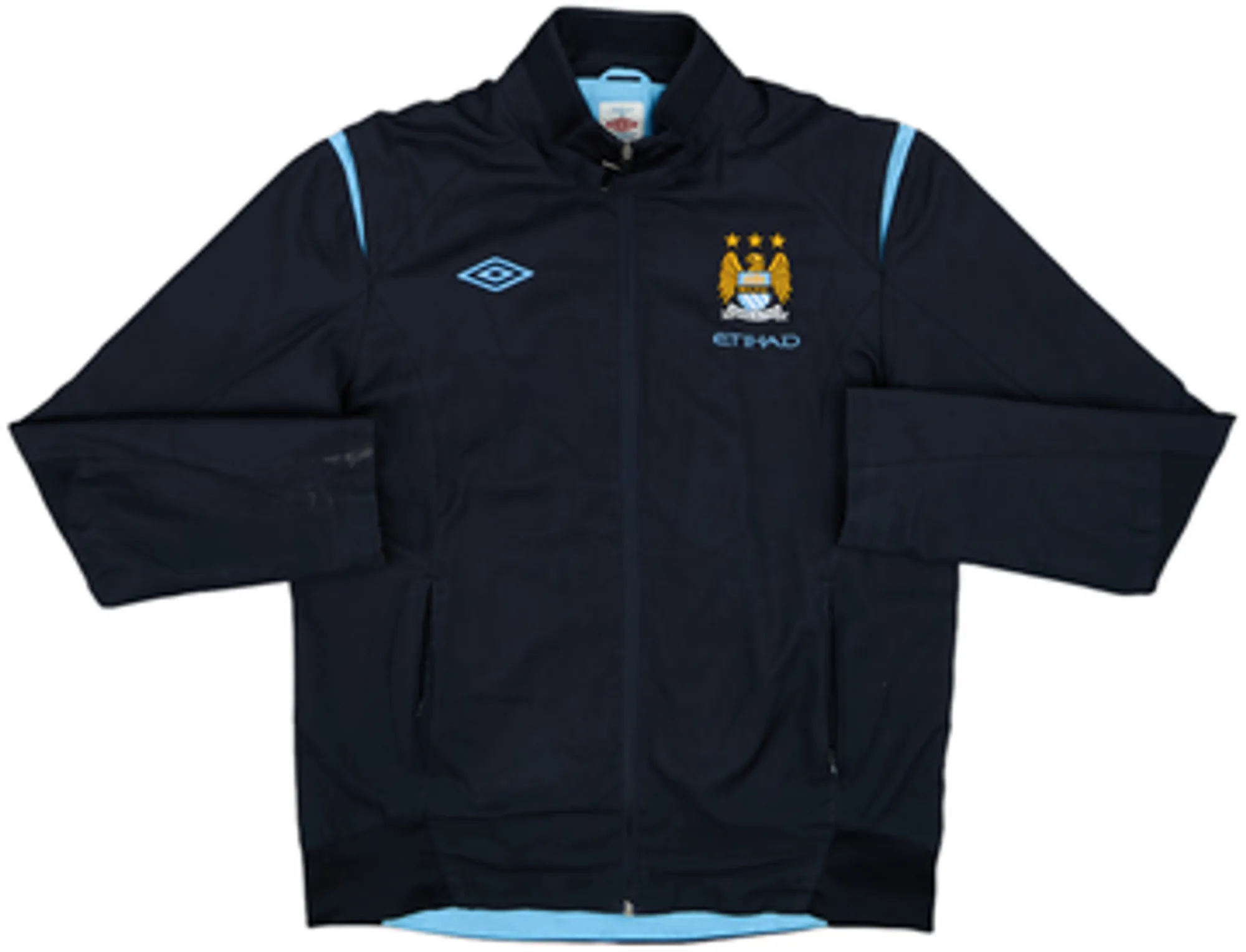 Umbro Manchester City Mens SS Home Shirt 2010/11