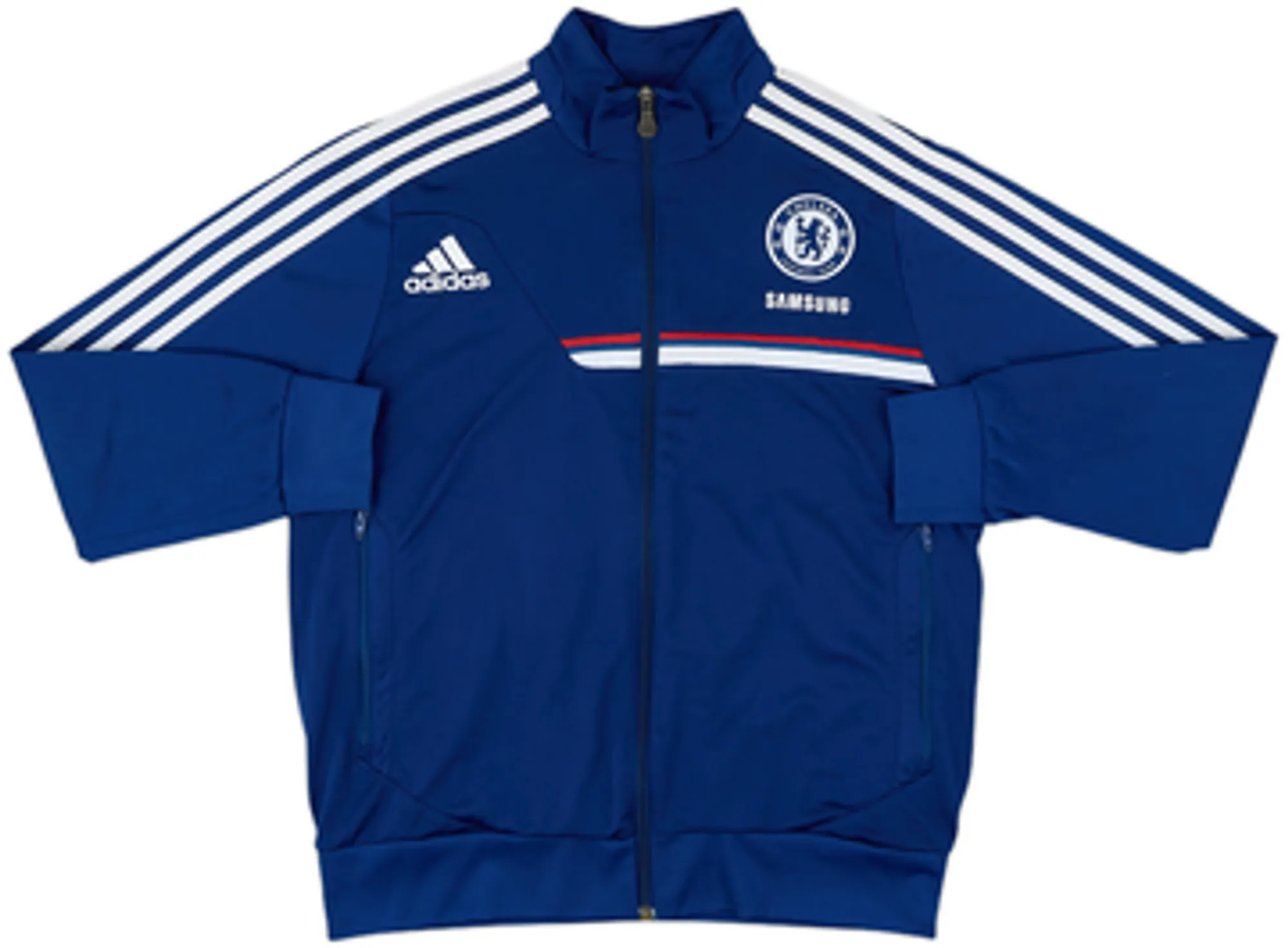2013-14 Chelsea adidas Track Jacket - 6/10 - (L.Boys)