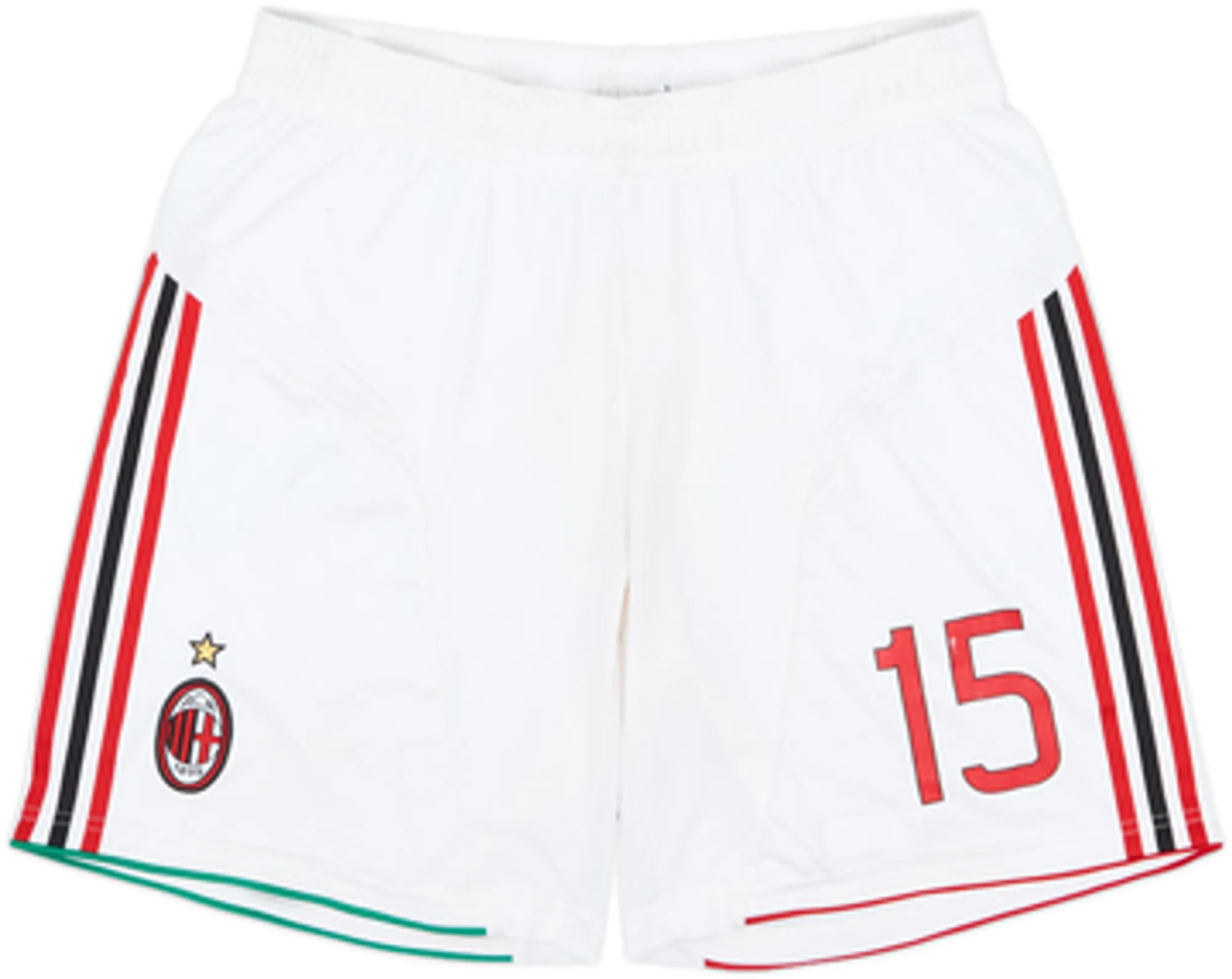adidas AC Milan Mens Player Issue Home Shorts 2012/13