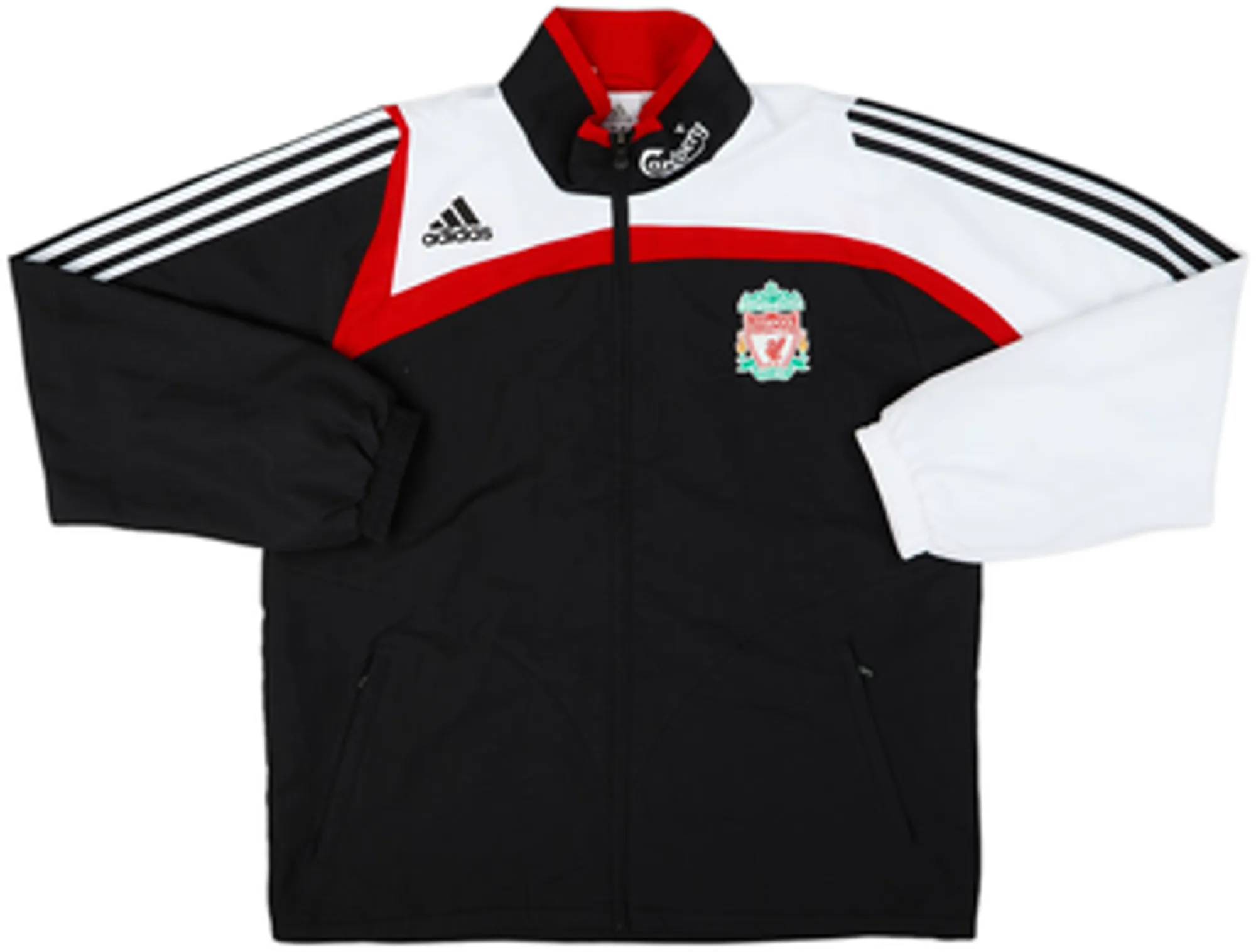 2007-08 Liverpool adidas Track Jacket - 10/10 - (L/XL)