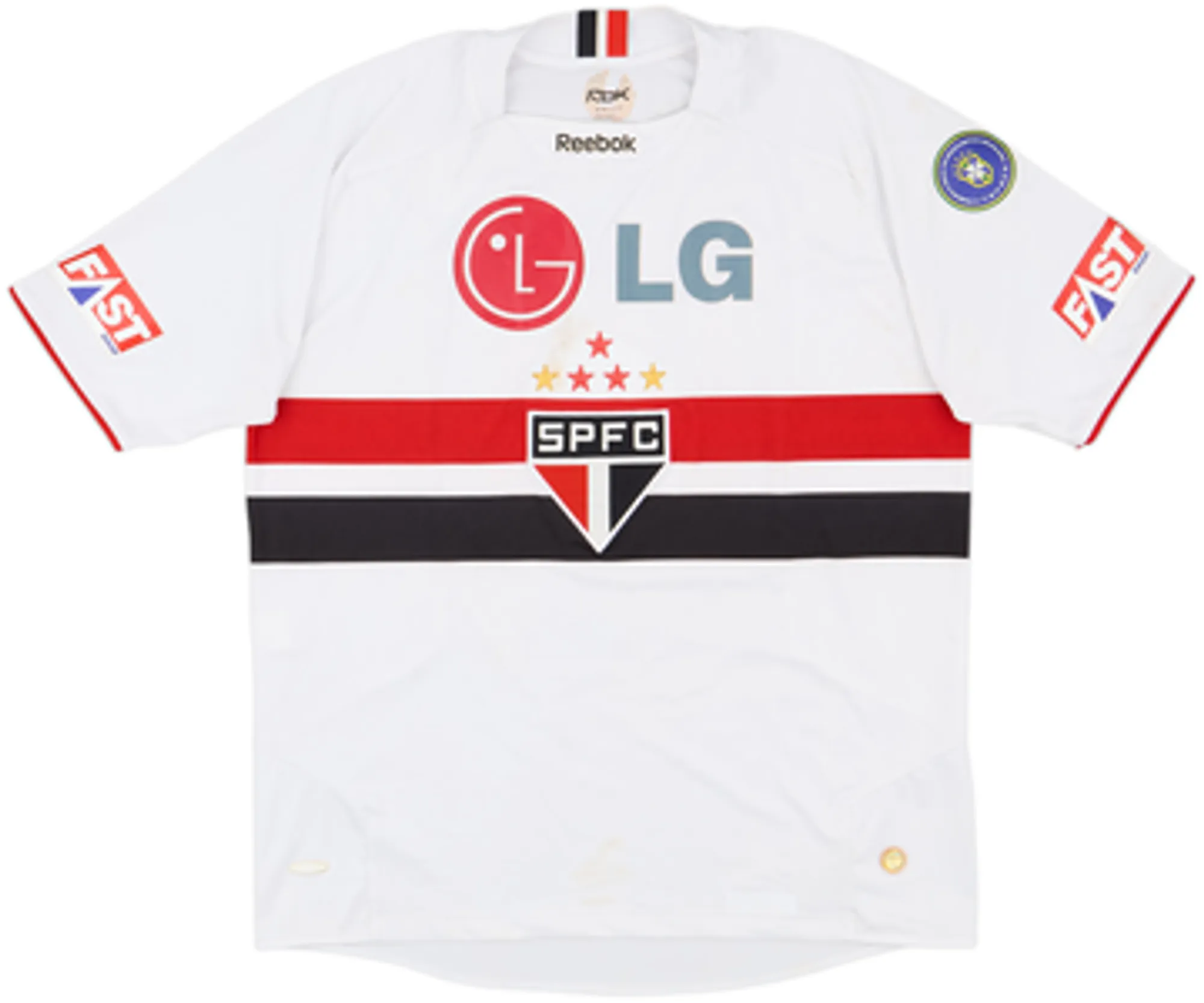 Reebok Sao Paulo Mens SS Home Shirt 2009/10