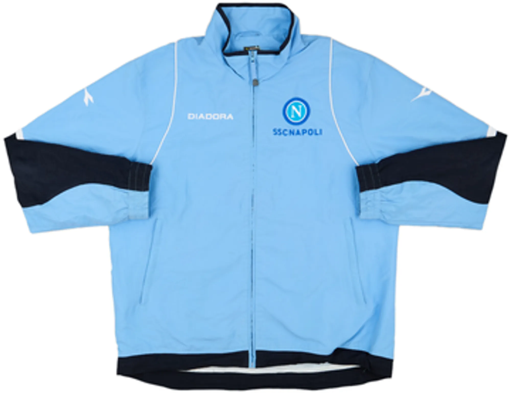 2007-08 Napoli Diadora Track Jacket - 8/10 - (XL)