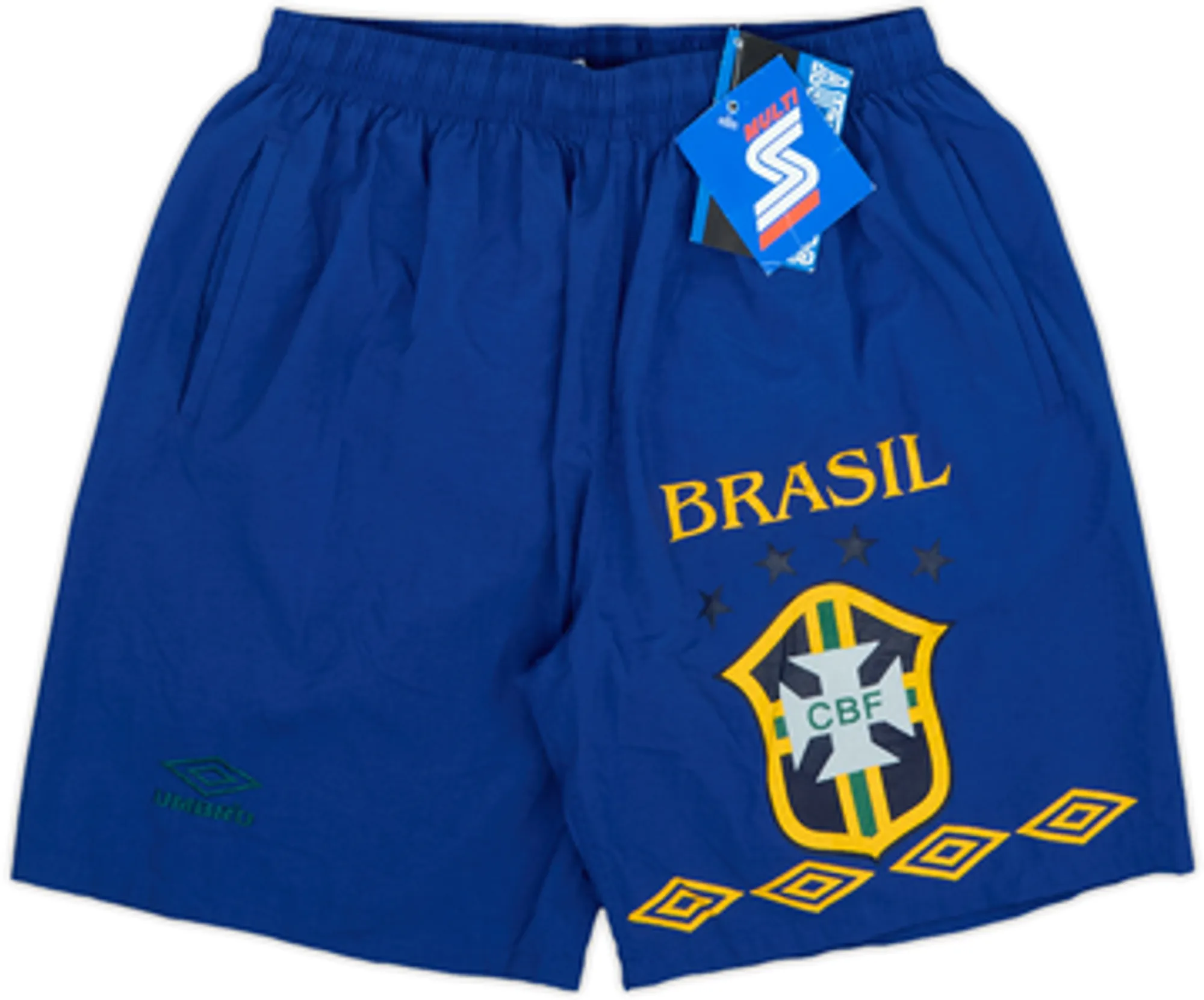 Umbro Brazil Mens Home Shorts 1994