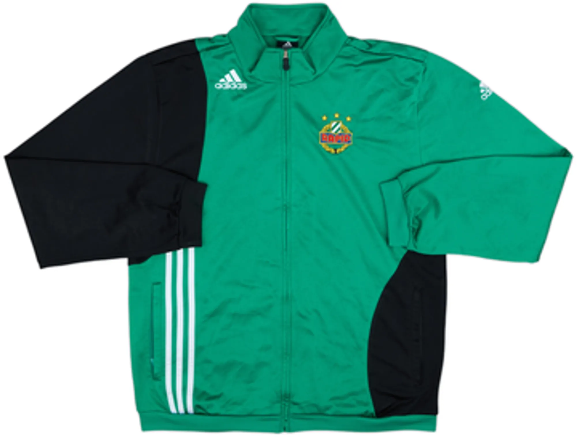 2008-09 Rapid Vienna adidas Track Jacket - 8/10 - (XL/XXL)