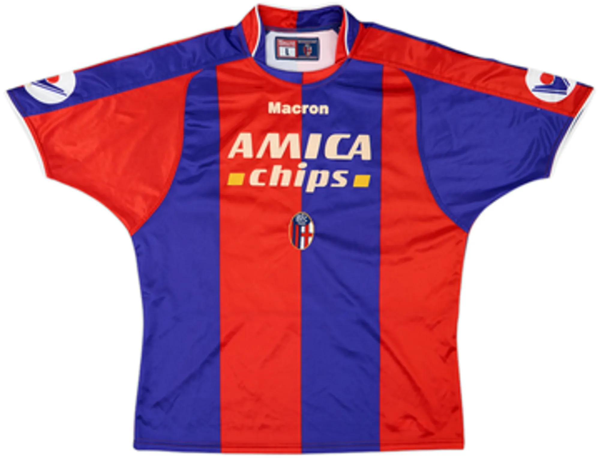 Macron Bologna Mens SS Home Shirt 2004/05
