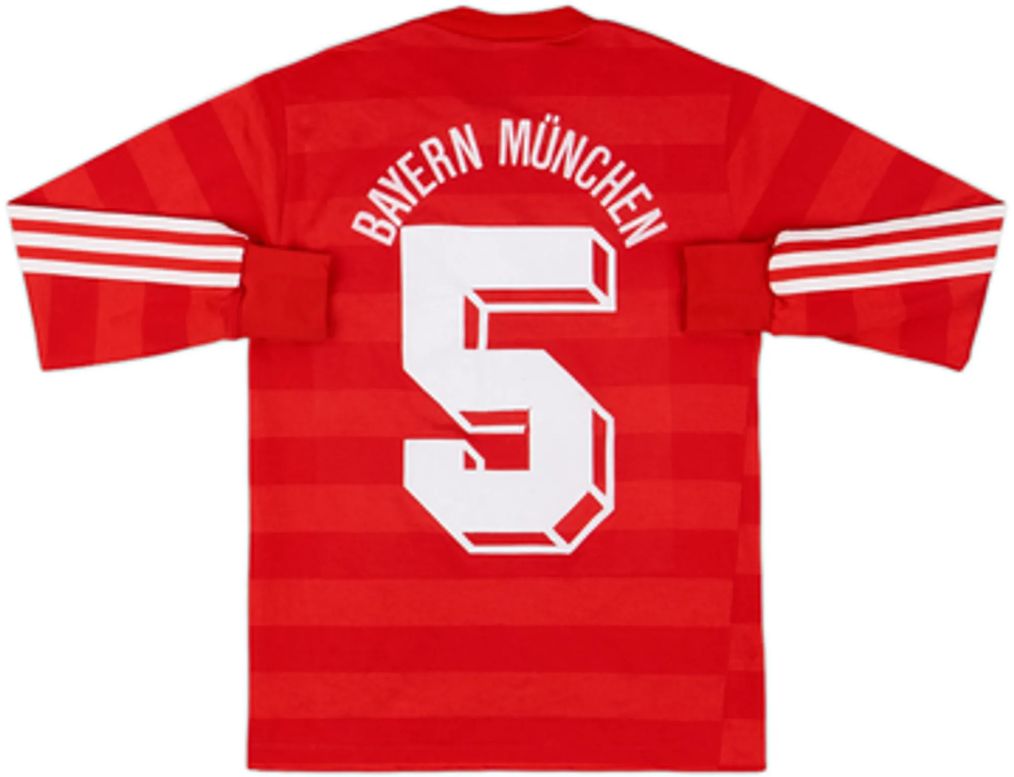 adidas Bayern Munich Mens LS Home Shirt 1984/85