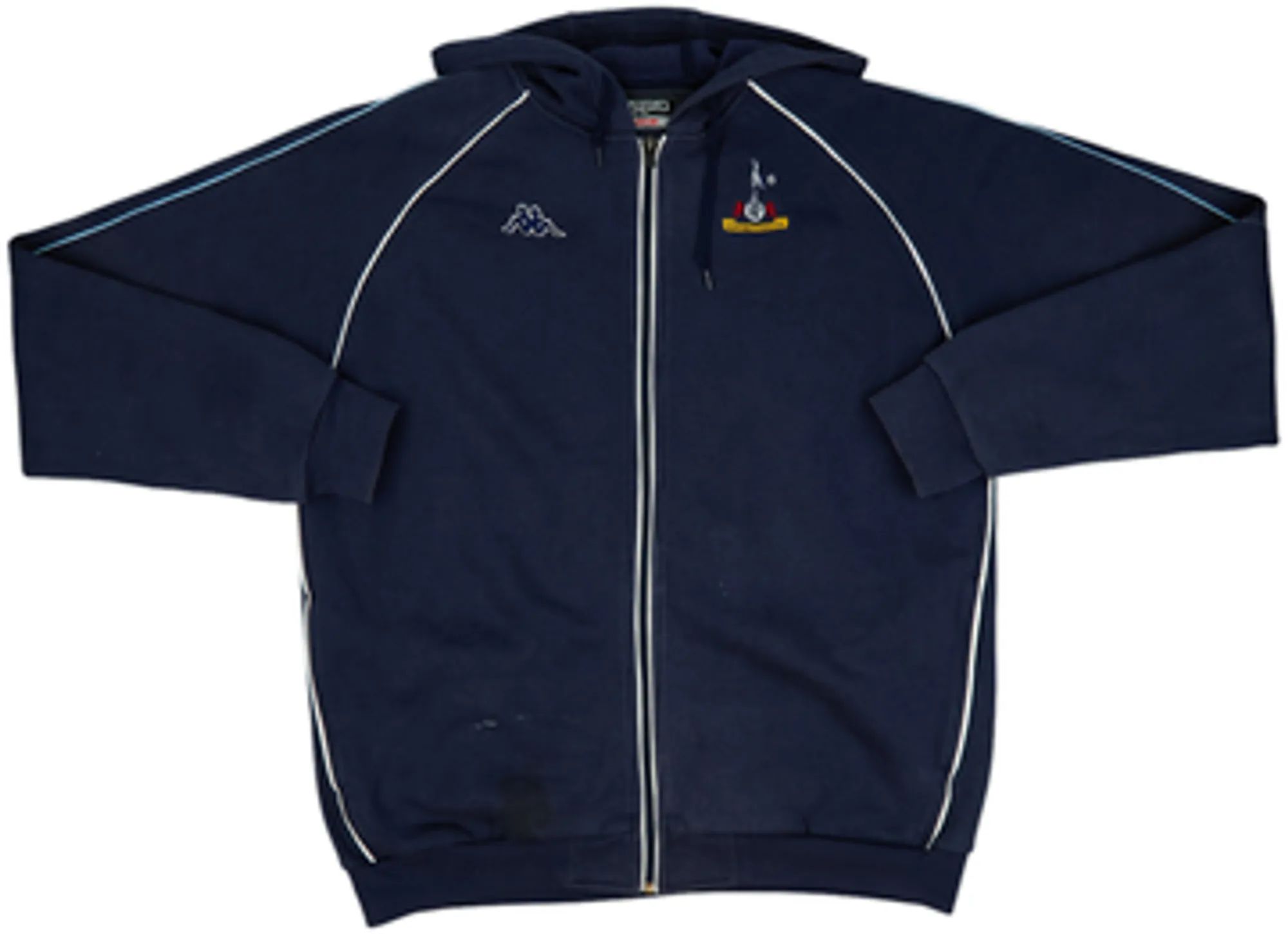 2004-05 Tottenham Kappa Hooded Track Top - 5/10 - (XL)