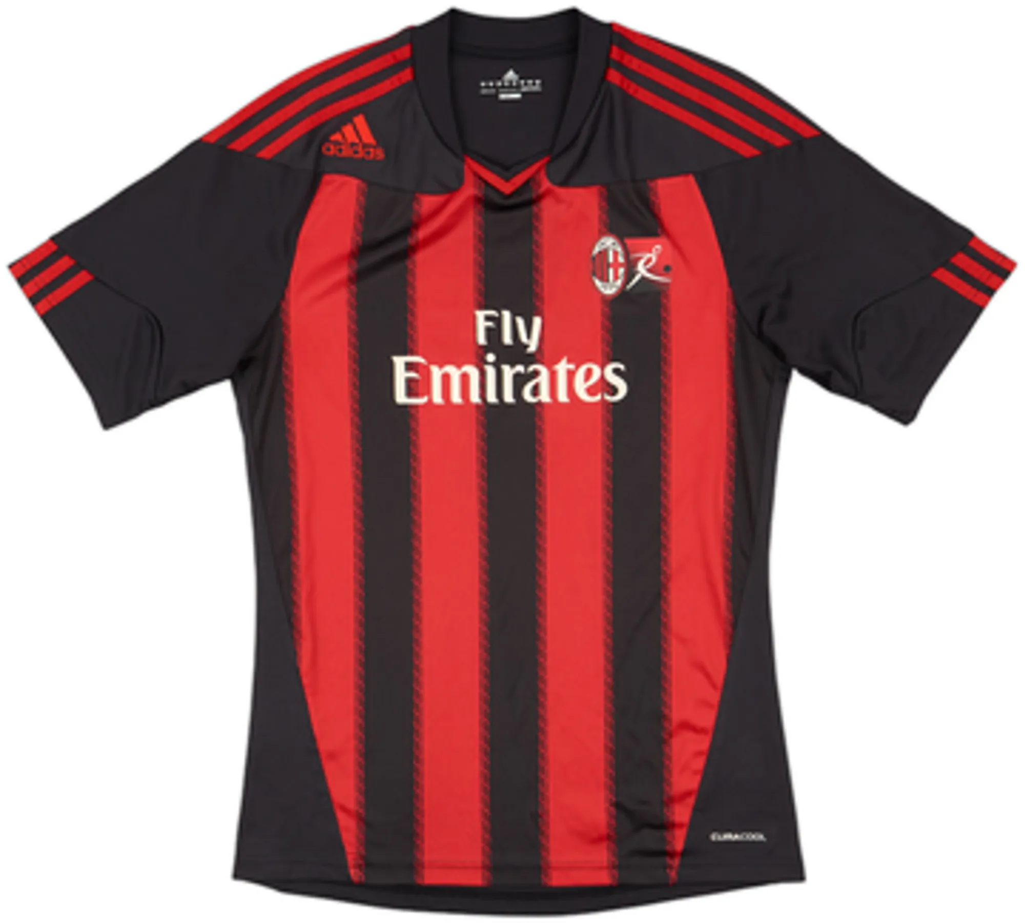 adidas AC Milan Kids SS Home Shirt 2011/12