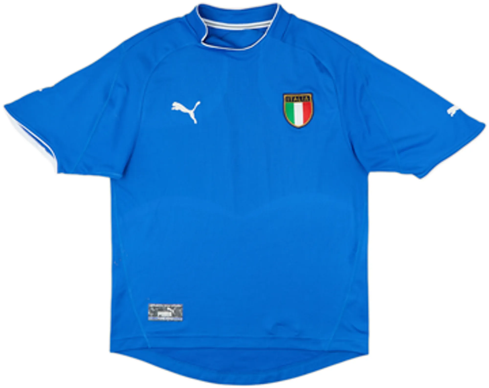Puma Italy Mens SS Home Shirt 2003
