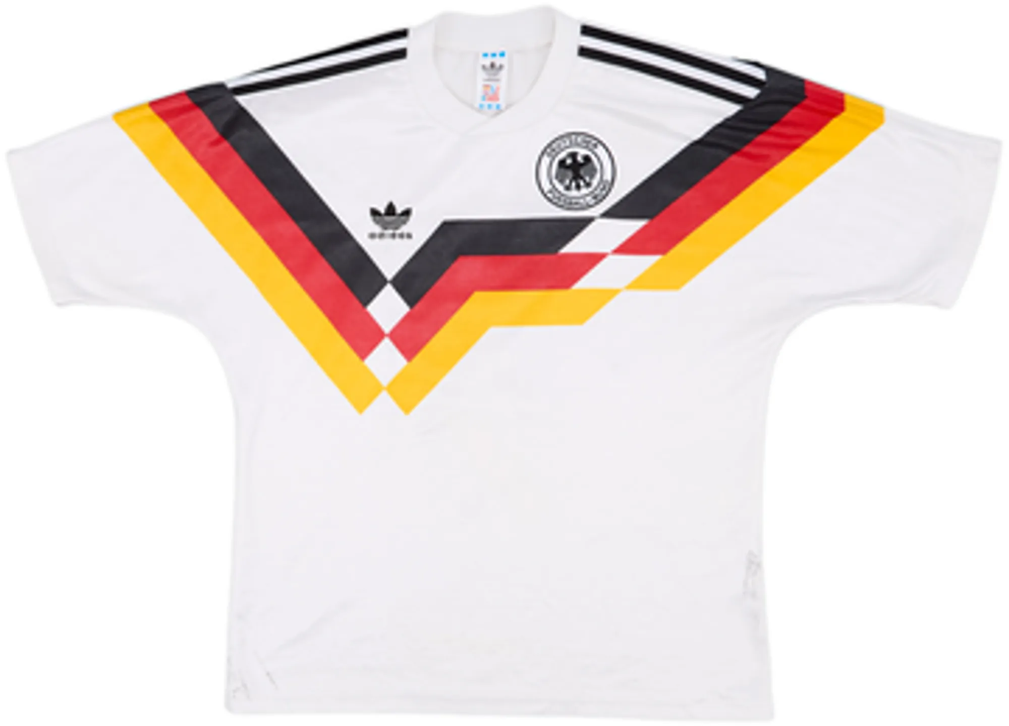 adidas Germany Mens SS Home Shirt 1988