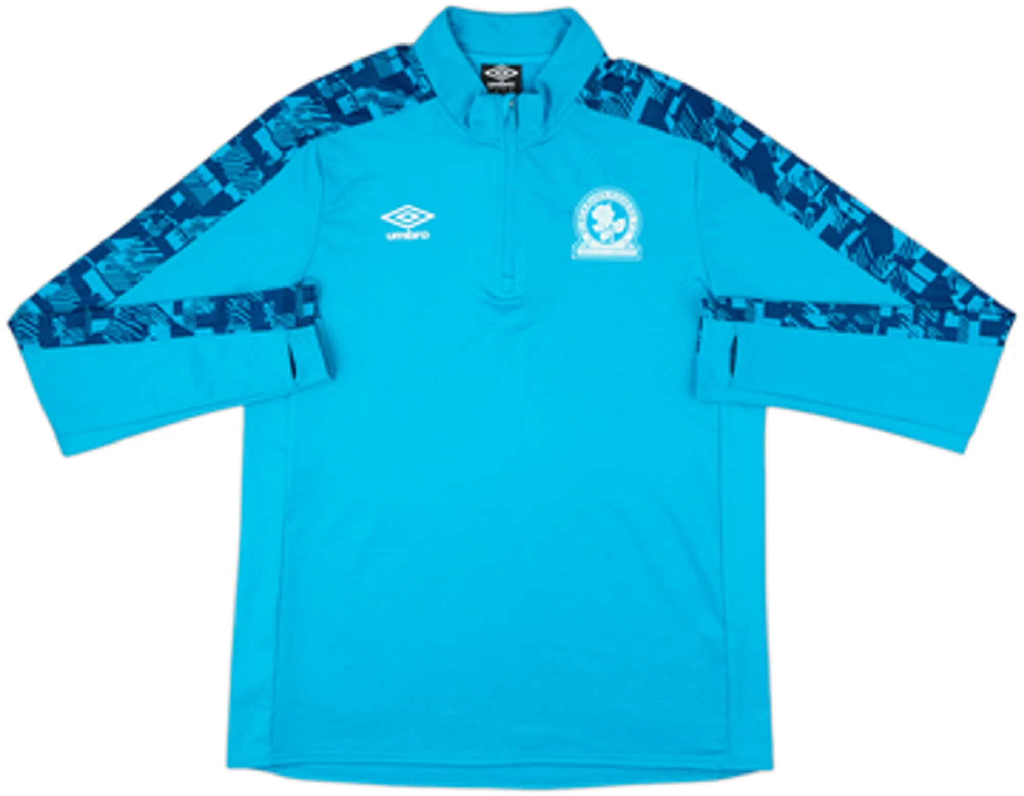 2020-21 Blackburn Umbro 1/4 Zip Training Top - 8/10 - (L)