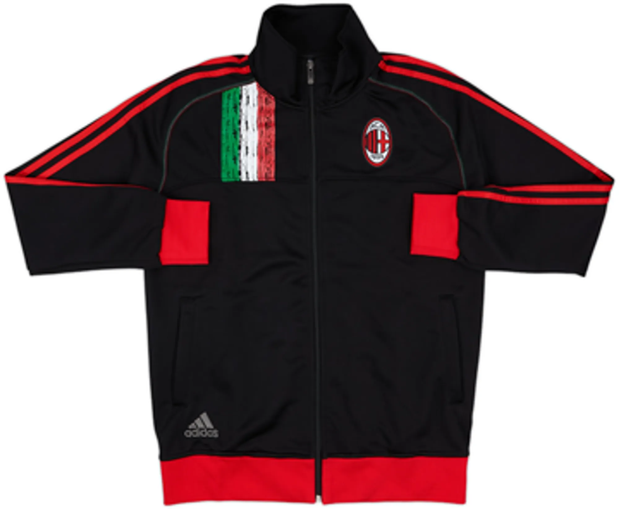 2013-14 AC Milan adidas Track Jacket - 7/10 - (M)
