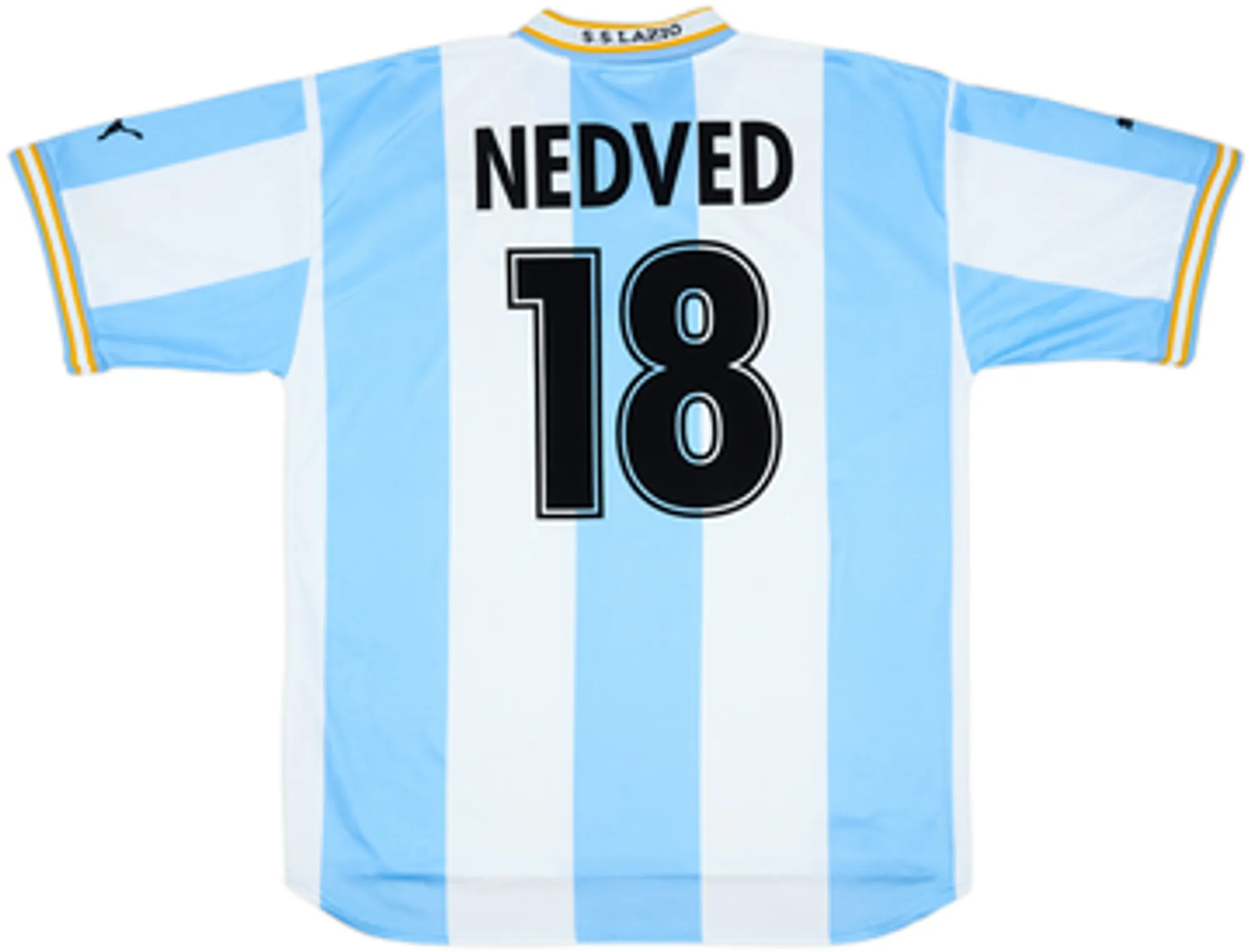 Puma Lazio Mens SS Home European Shirt 1999/00