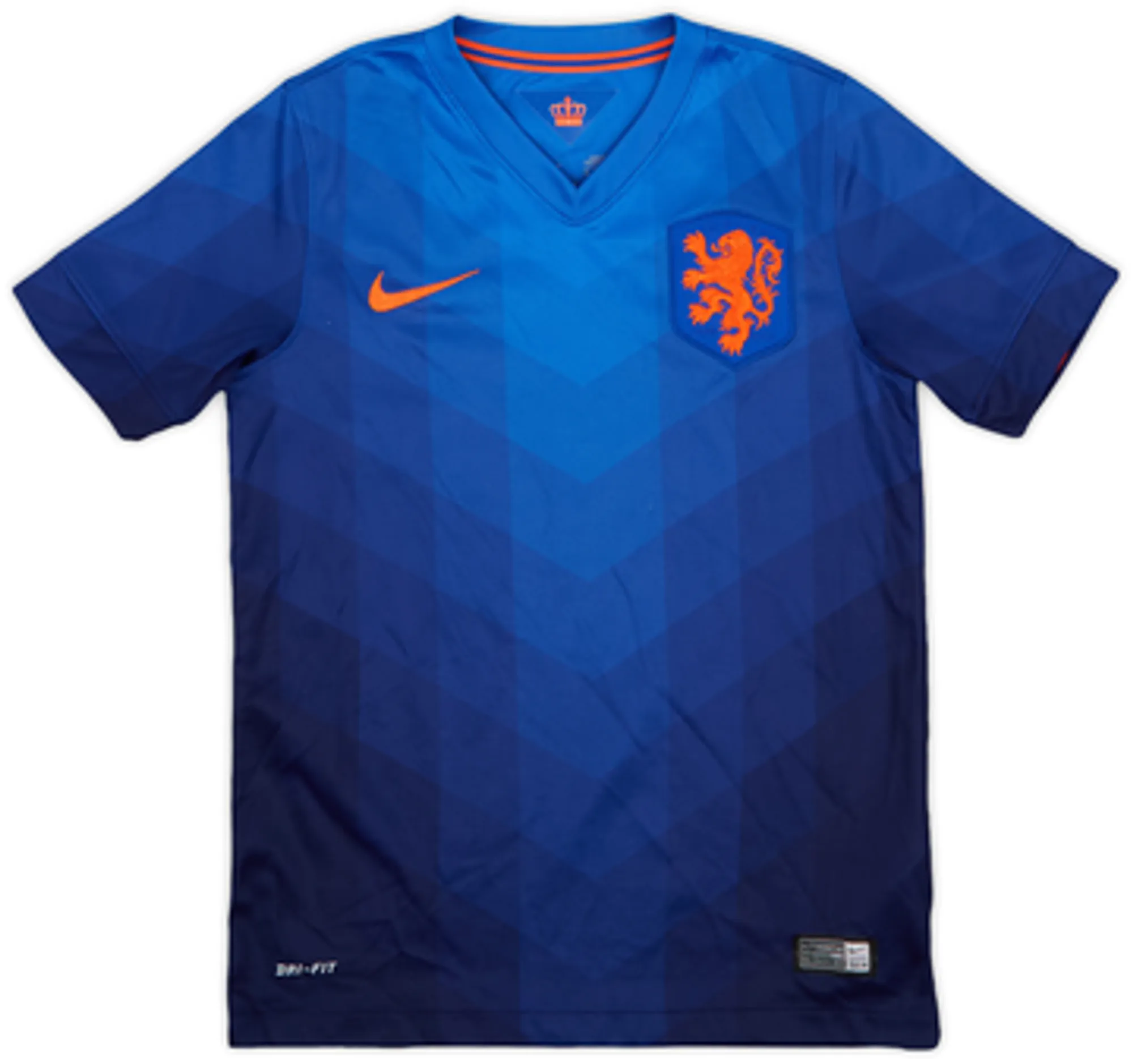 Nike Netherlands Mens SS Away Shirt 2014