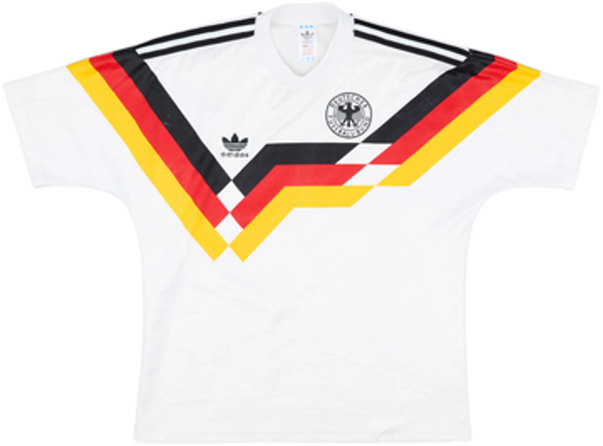 adidas Germany Mens SS Home Shirt 1988
