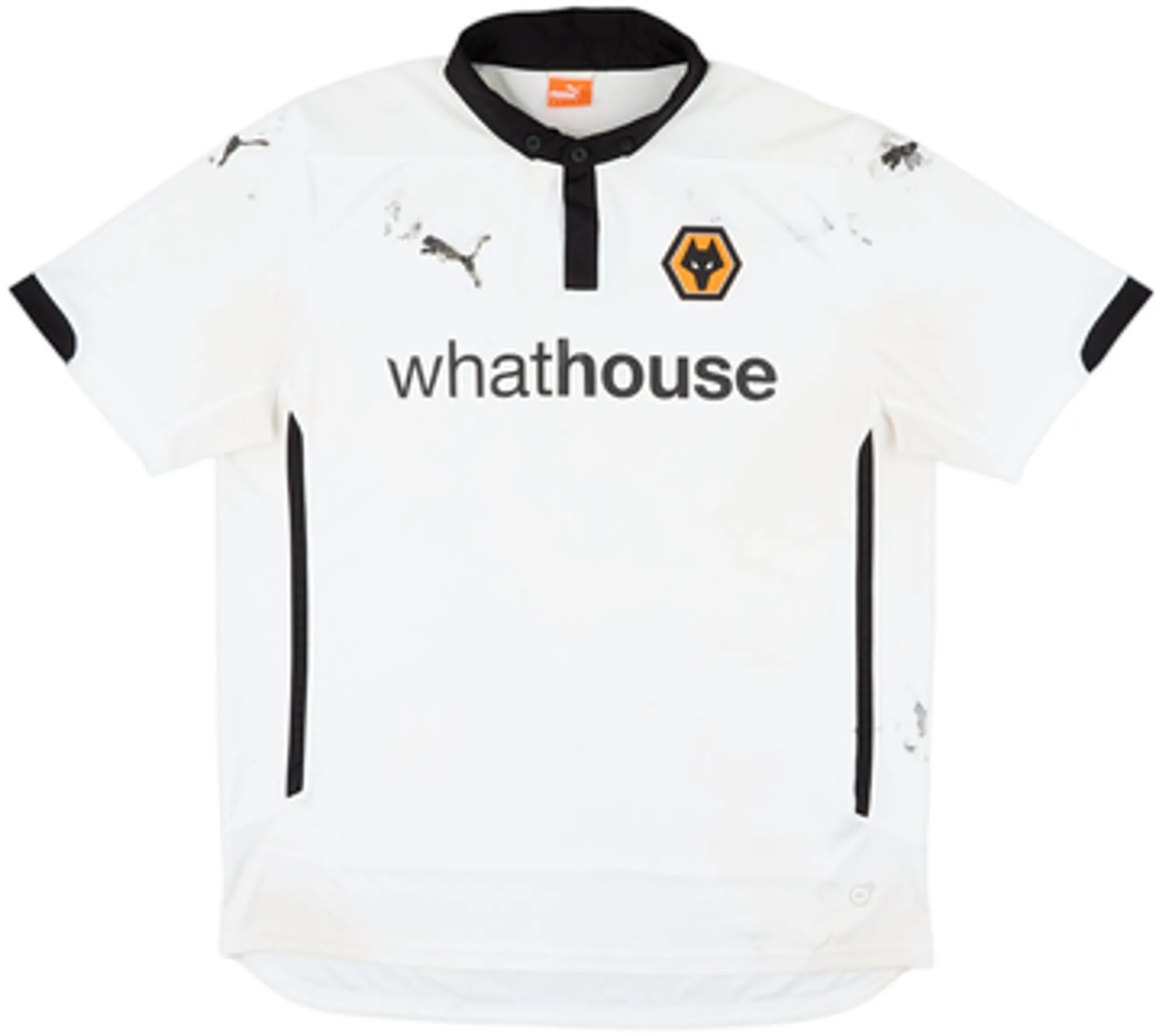 Puma Wolverhampton Wanderers Mens SS Away Shirt 2014/15