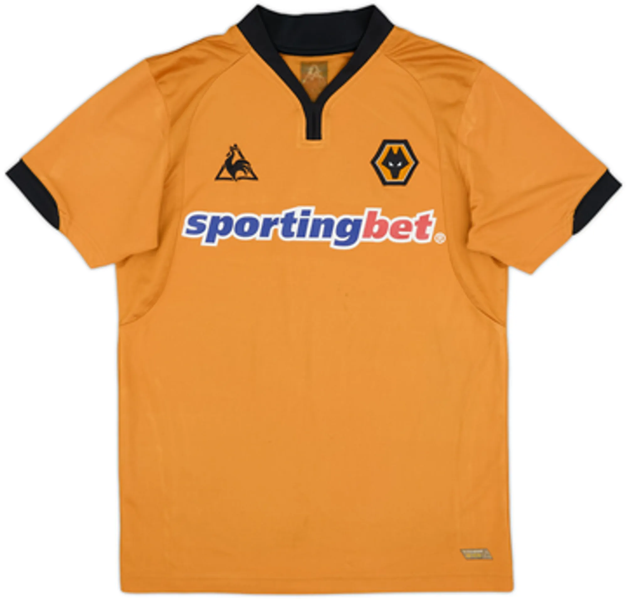 LeCoqSportif Wolverhampton Wanderers Mens SS Home Shirt 2009/10