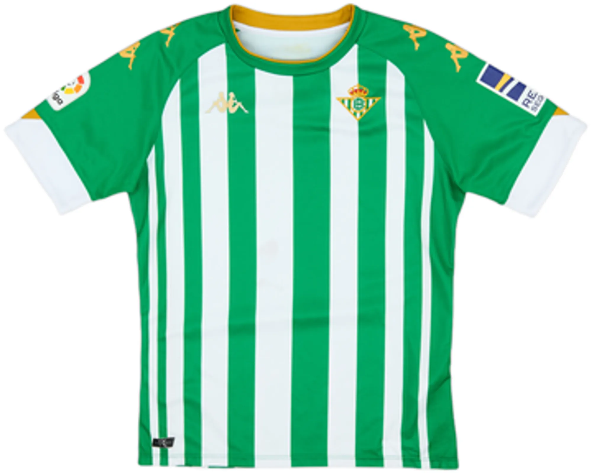 Kappa Real Betis Boys SS Home Shirt 2020/21