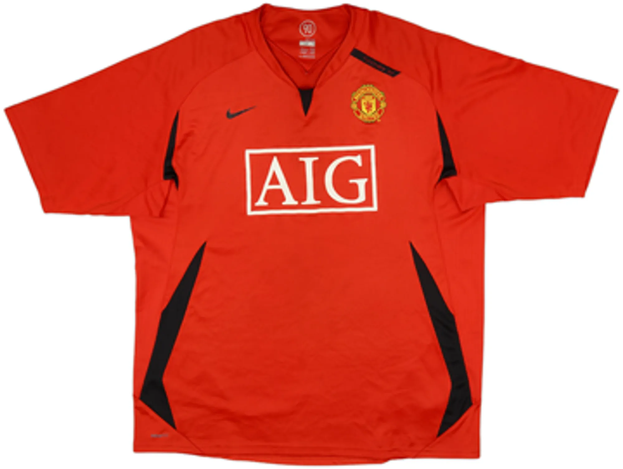 Nike Manchester United Mens SS Home Shirt 2007/08