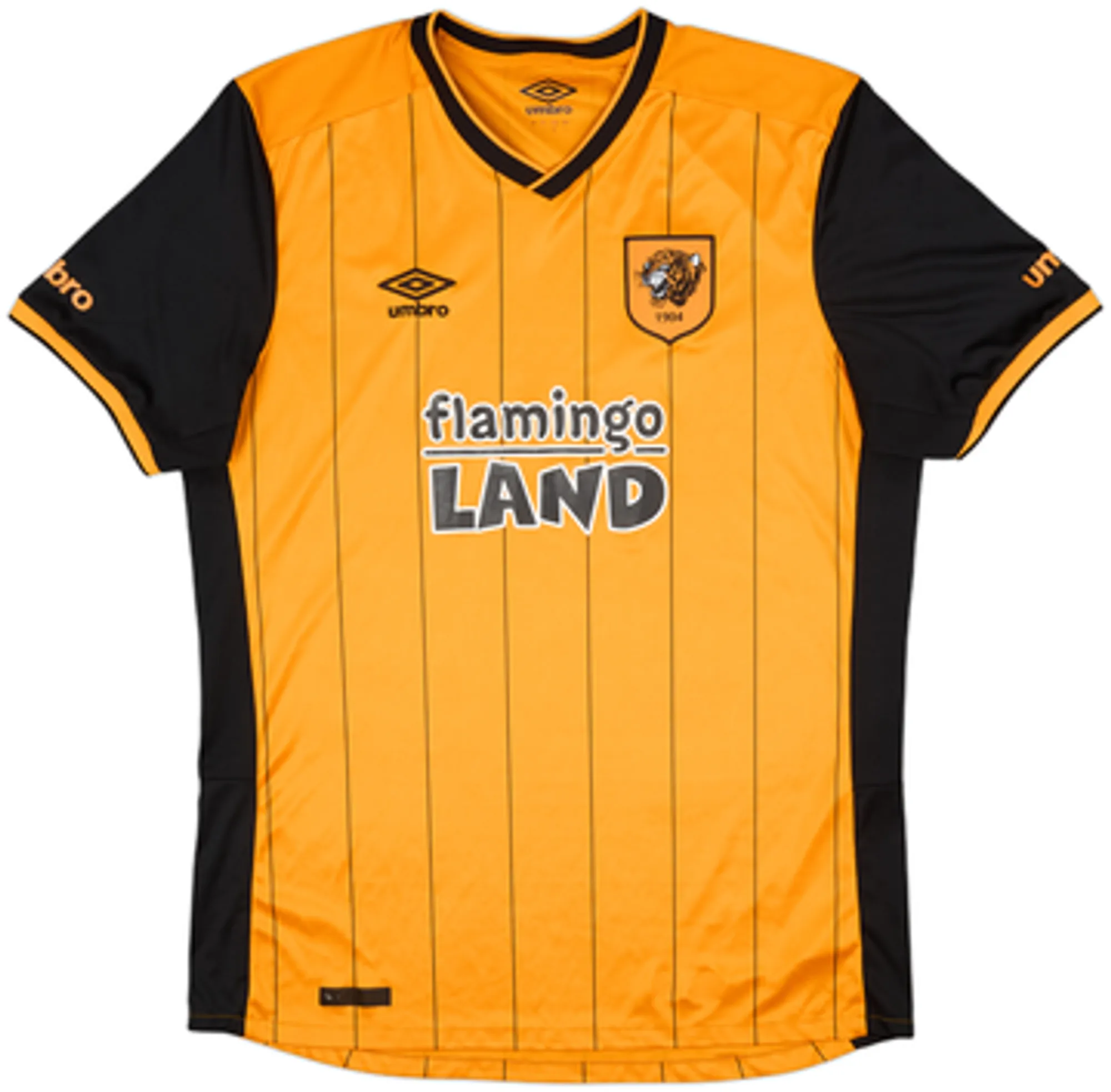 adidas Hull City Mens SS Home Shirt 2015/16