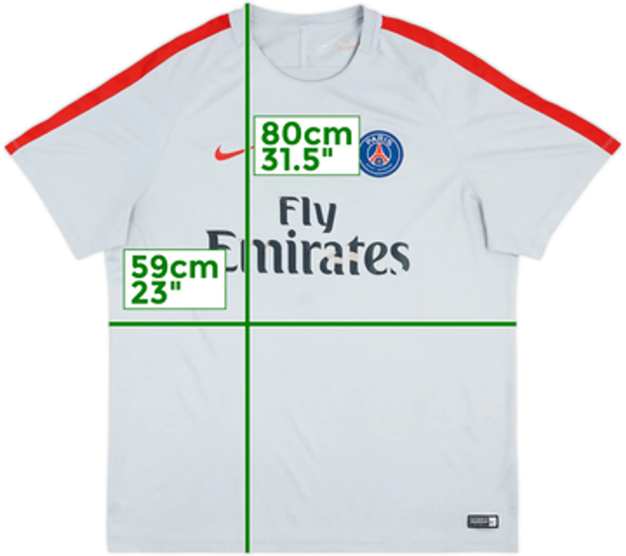 Nike Paris Saint Germain Mens SS Home Shirt 2016/17