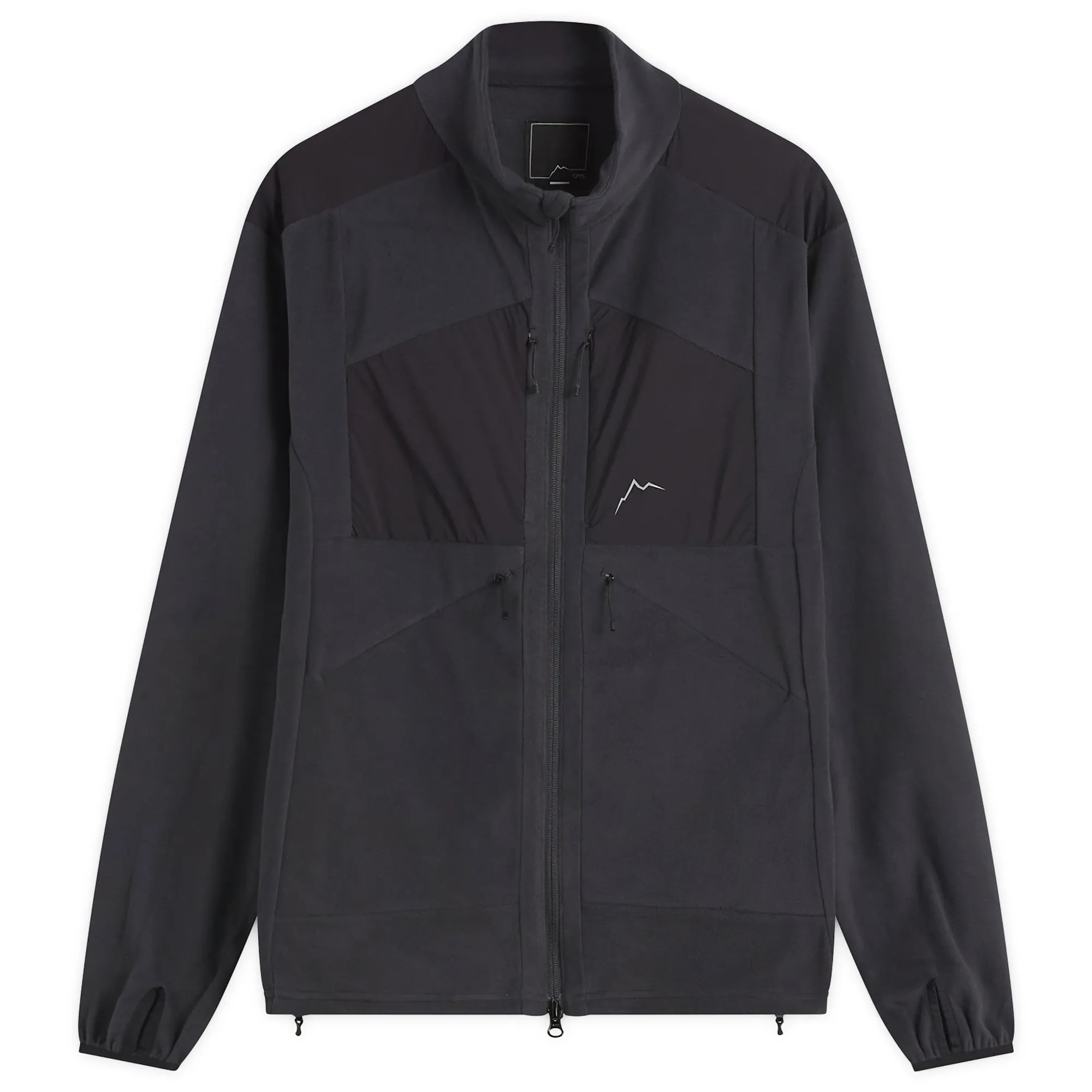 CAYL Men's Micro Fleece Jacket Black