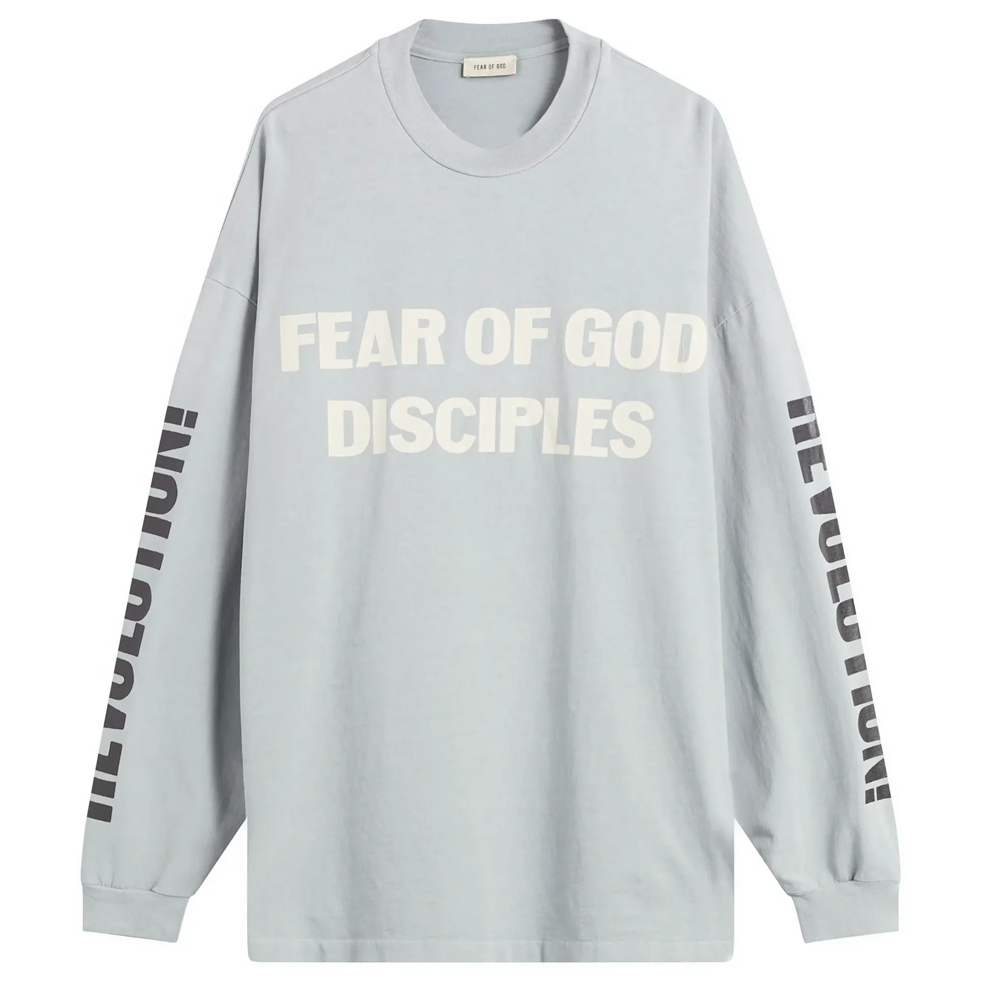 Fear of God Men's Relaxed Long Sleeve "Disciple" T-Shirt Flint