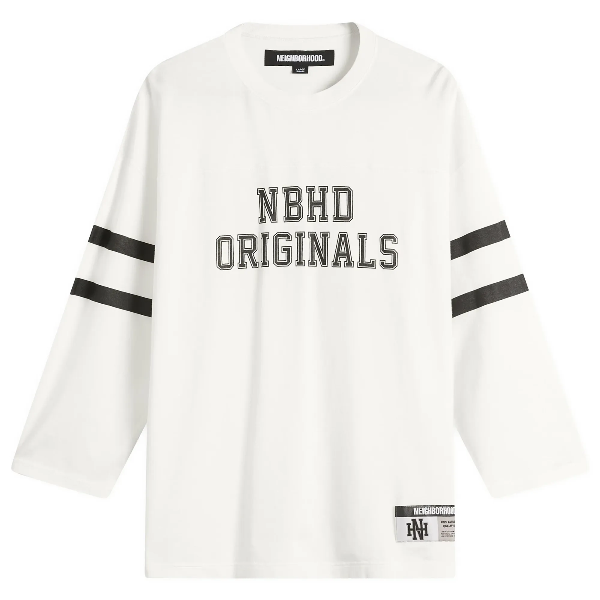 Neighborhood Men's Football Shirt White