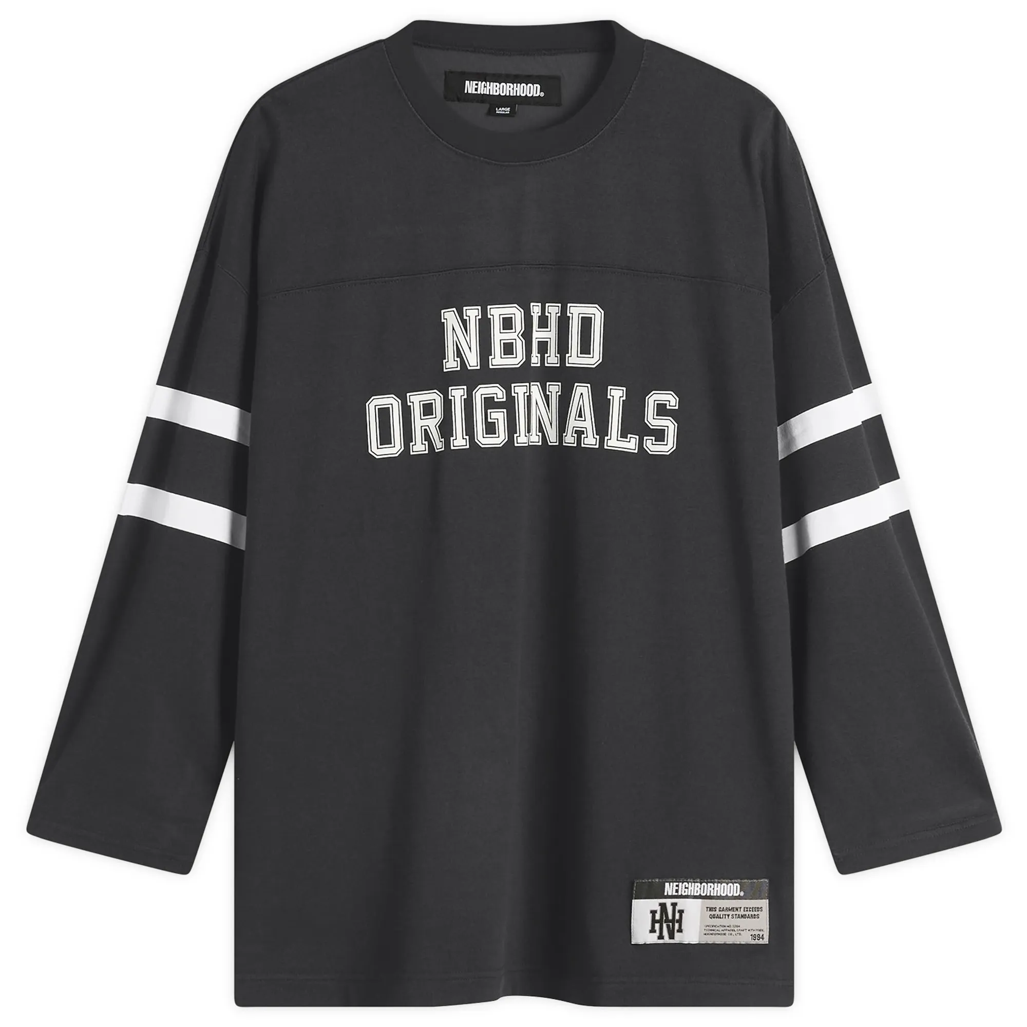 Neighborhood Men's Football Shirt Black