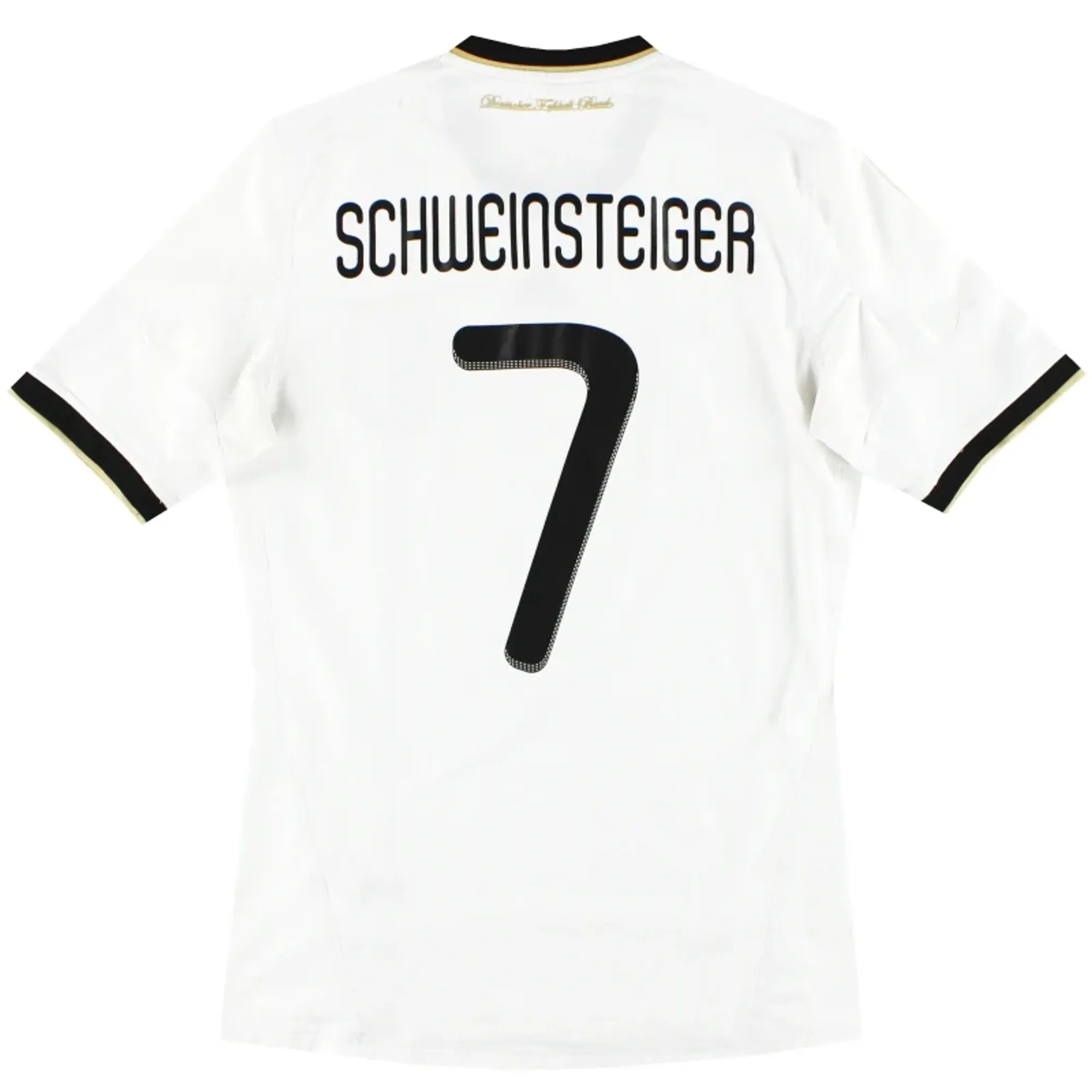 2010-11 Germany adidas Home Shirt Schweinsteiger #7 L - Germany / Excellent