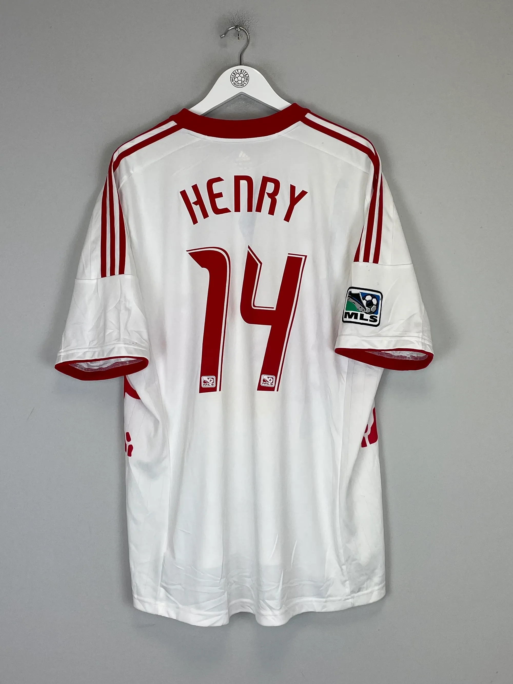 2012/13 NEW YORK RED BULLS HENRY #14 HOME SHIRT (XXL) ADIDAS | CULT KITS