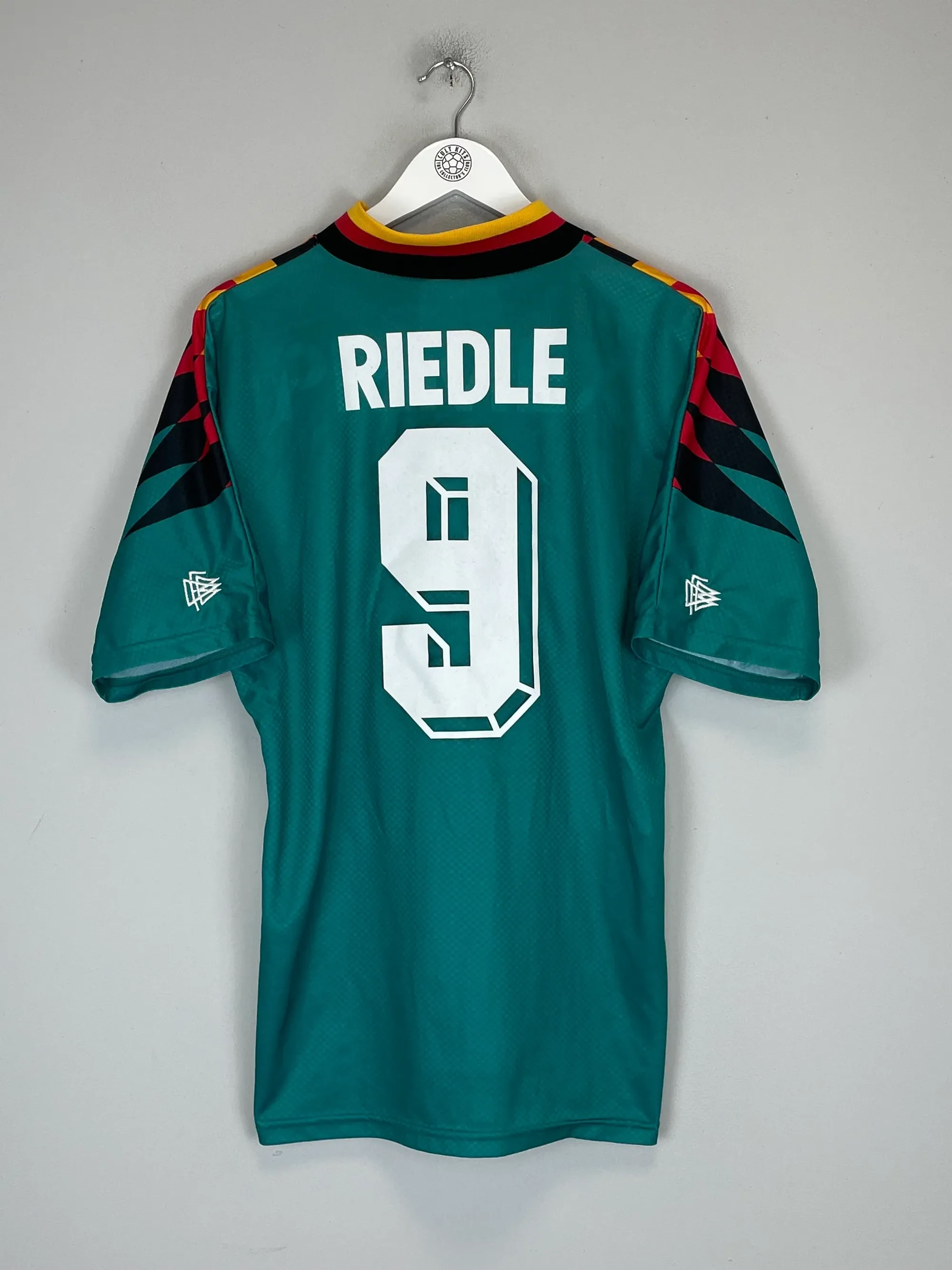 1994/96 GERMANY RIEDLE #9 AWAY SHIRT (M) ADIDAS | CULT KITS
