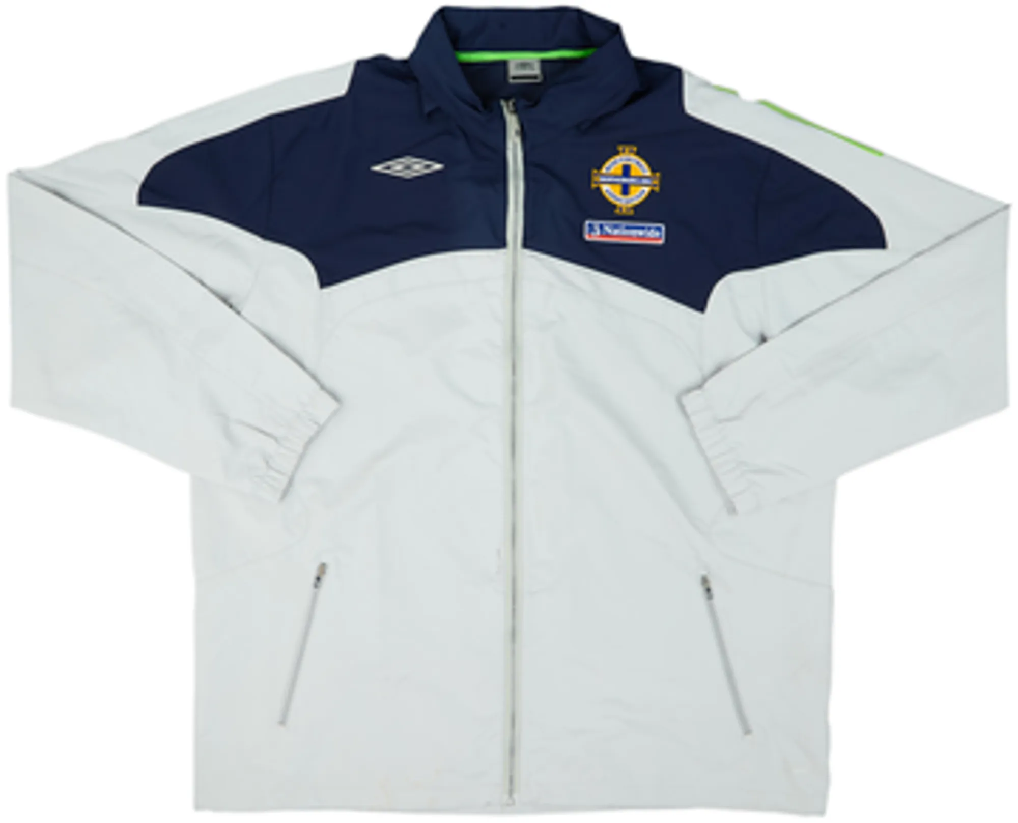 2008-10 Northern Ireland Umbro Hooded Rain Jacket - 7/10 - (XXL)