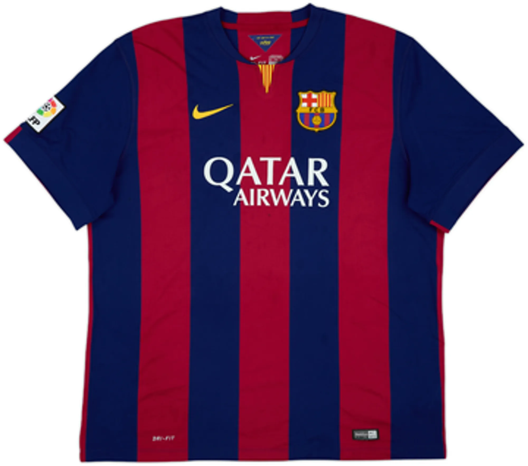 Nike Barcelona Mens SS Home Shirt 2014/15