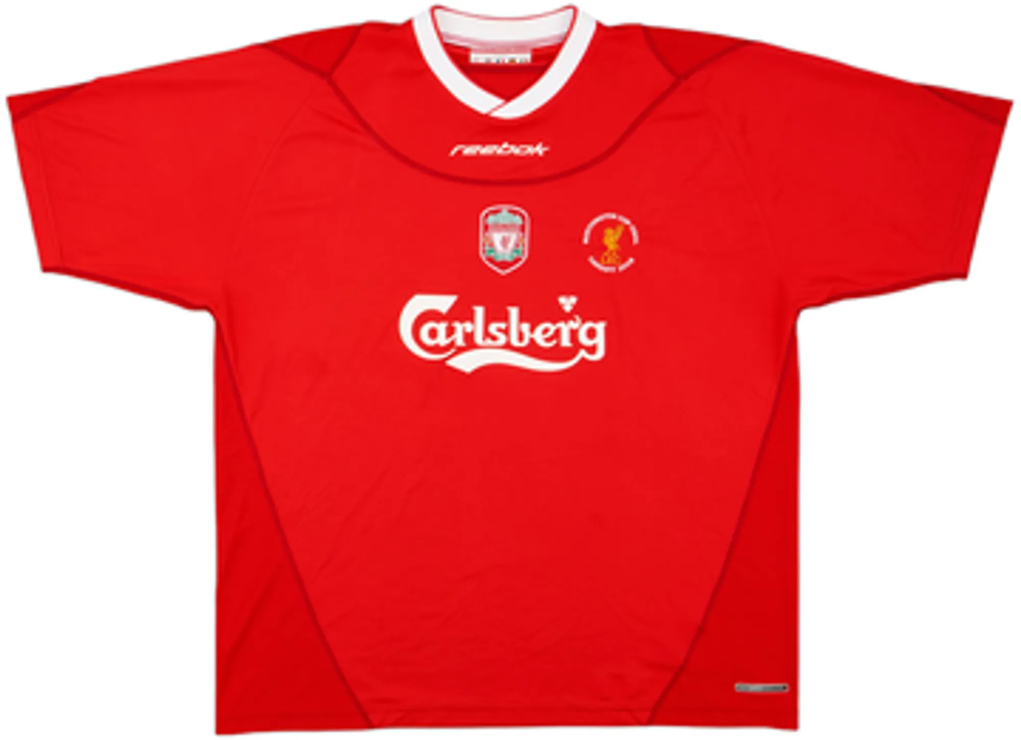 Reebok Liverpool Mens SS Home Shirt 2002/04