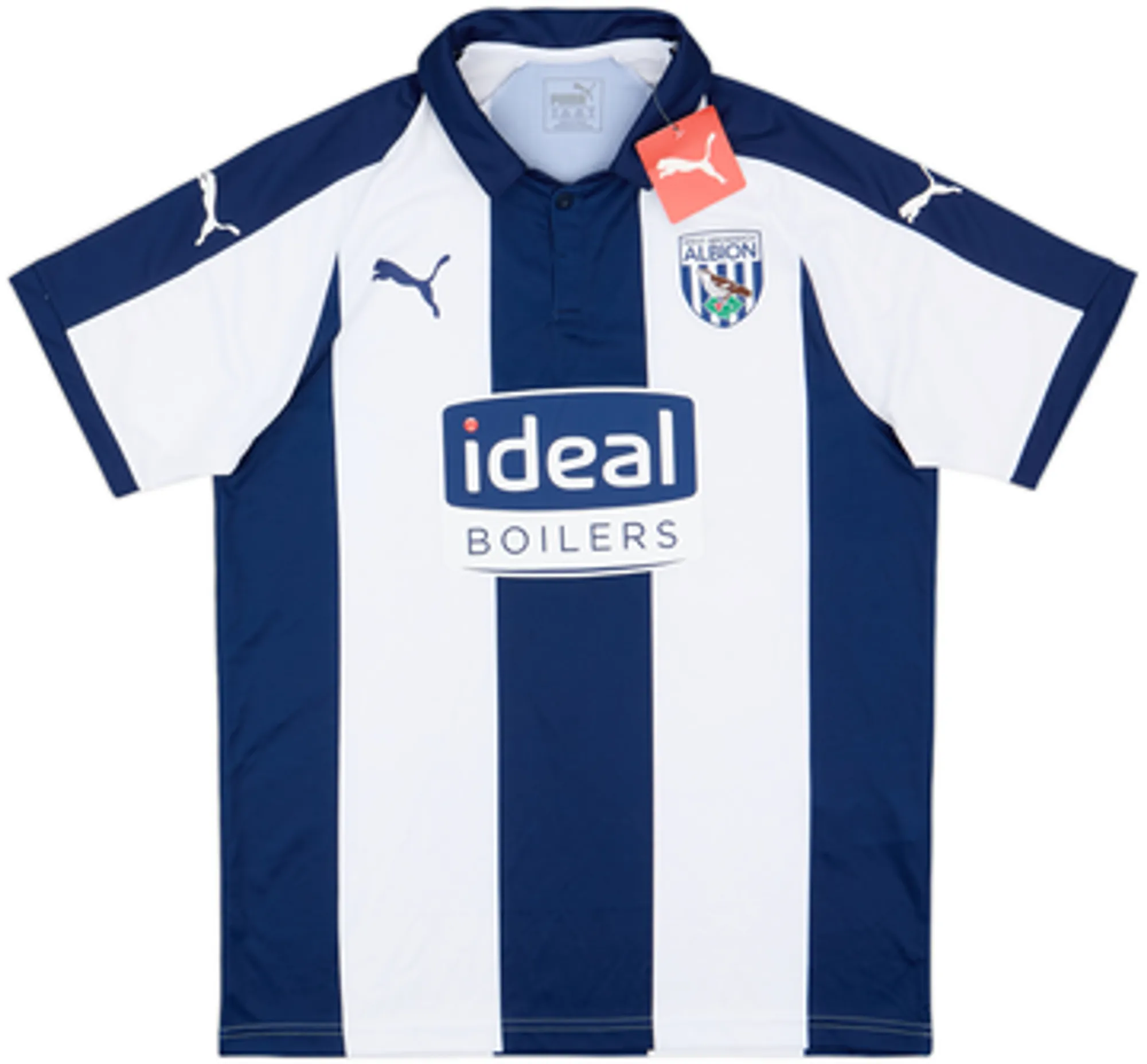 Puma West Bromwich Albion Mens SS Home Shirt 2018/19