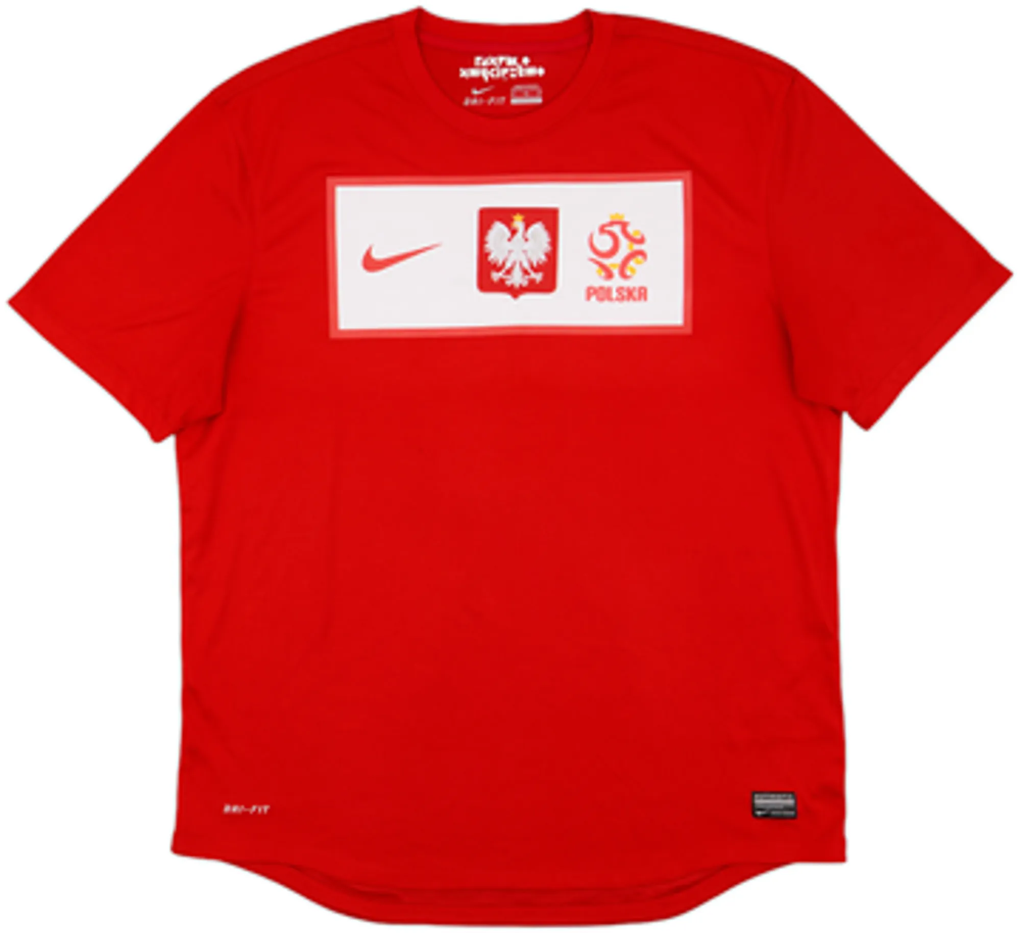 Nike Poland Mens SS Away Shirt 2012