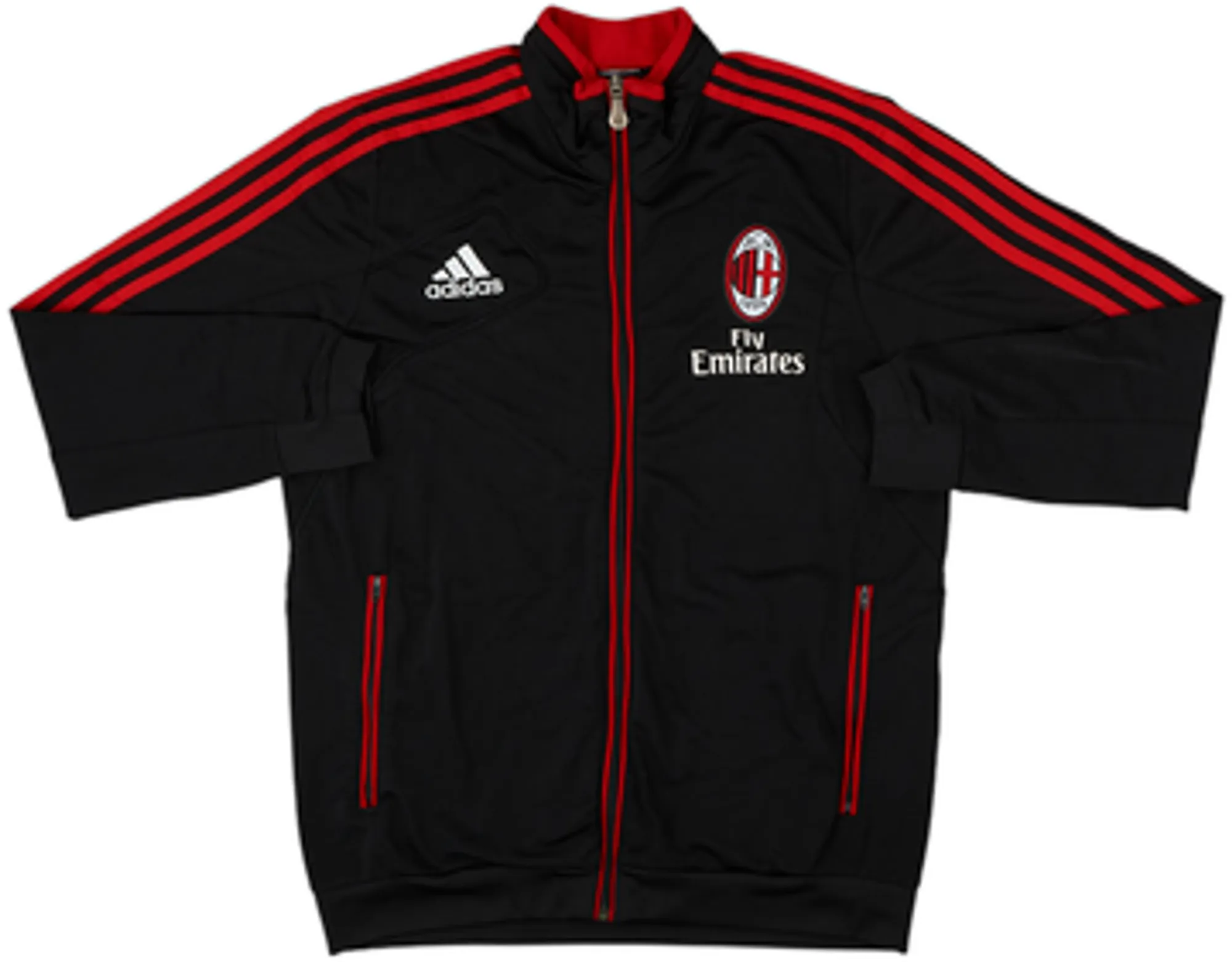 2012-13 AC Milan adidas Track Jacket - 9/10 - (XL.Boys)