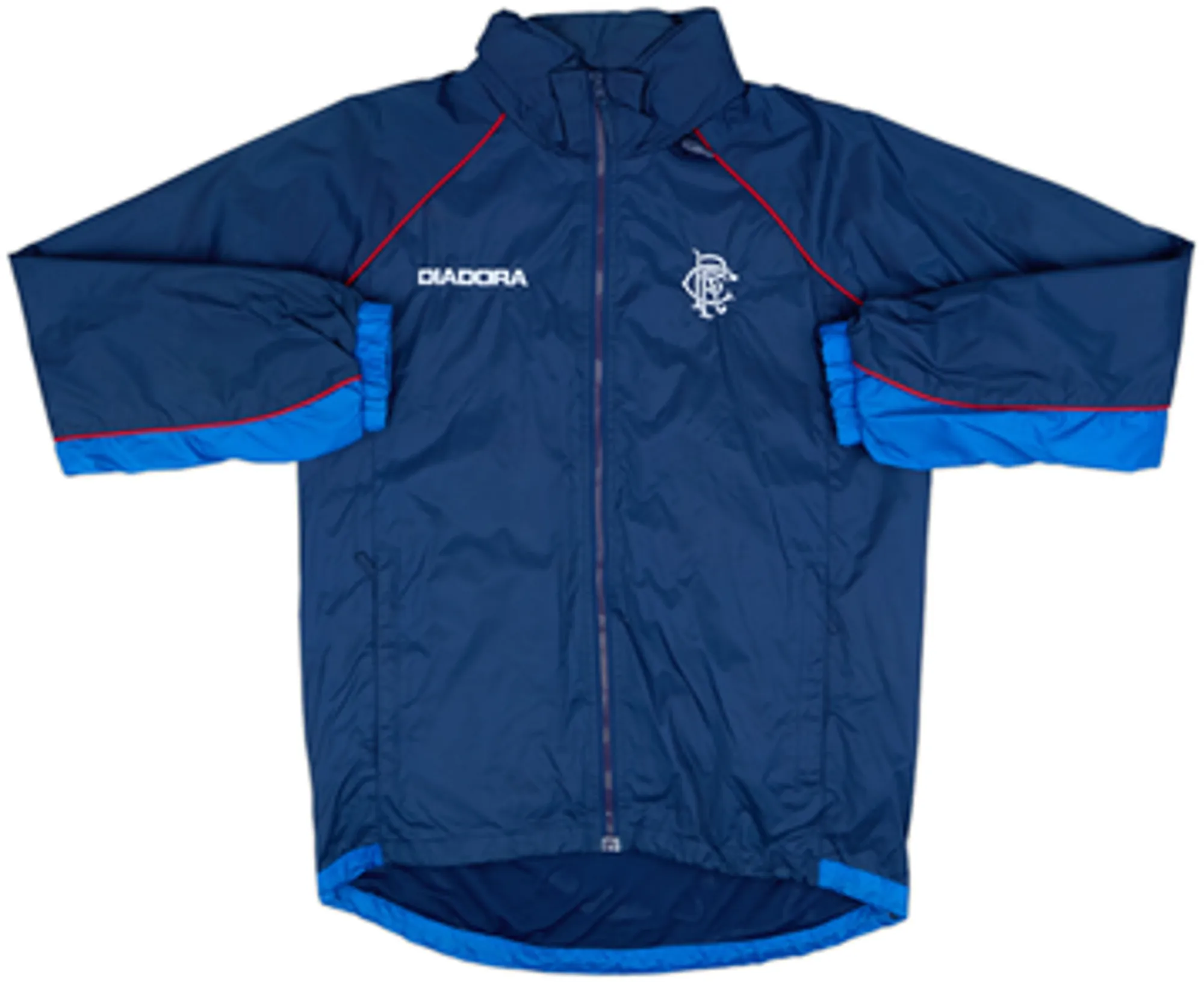 2003-05 Rangers Diadora Hooded Rain Jacket - 6/10 - (S)