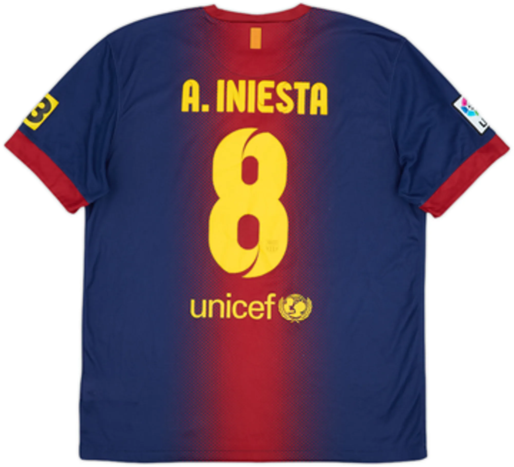 Nike Barcelona Mens SS Home Shirt 2012/13