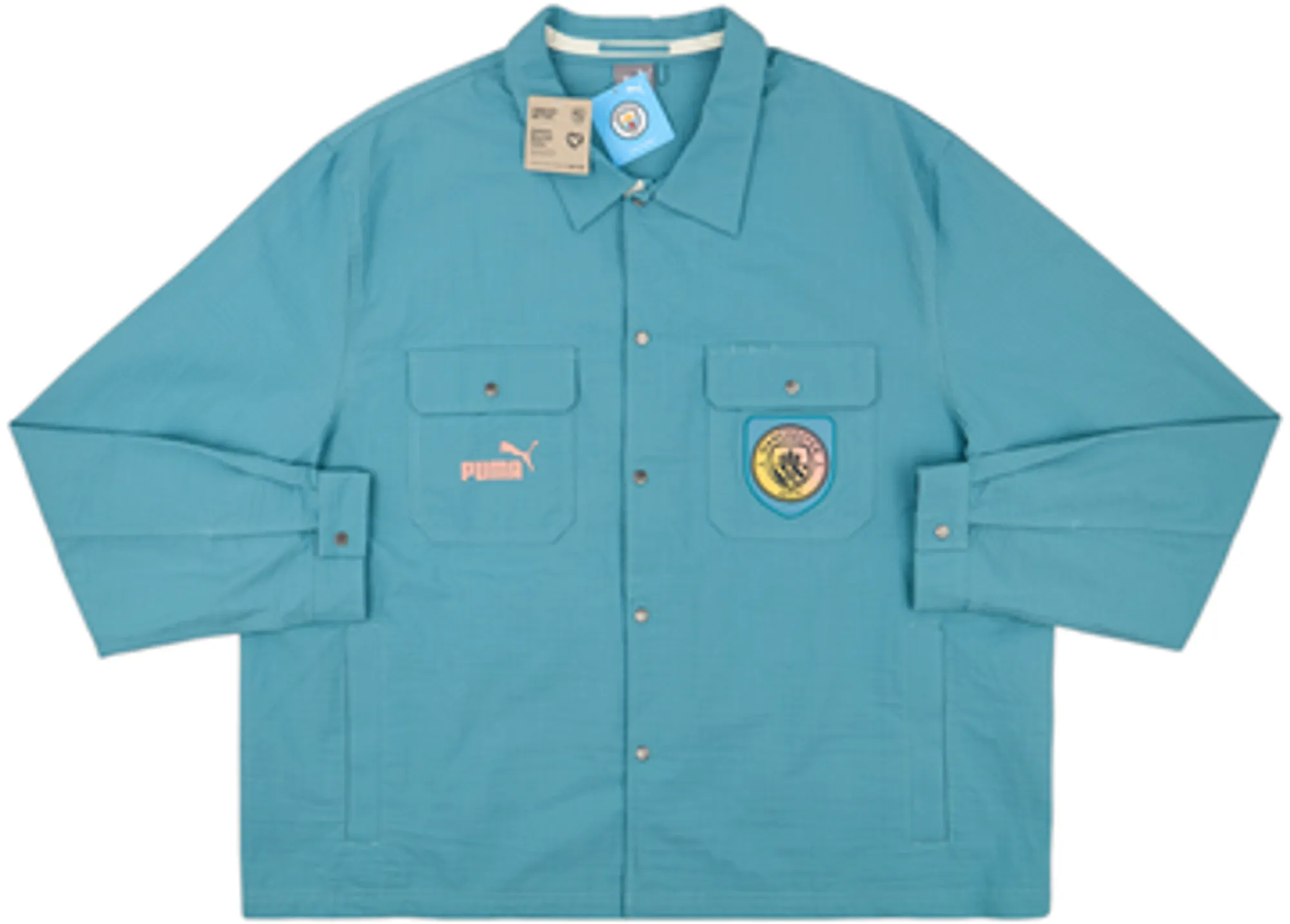 2024-25 Manchester City Puma NG Definitely City Coach Jacket (XXL)