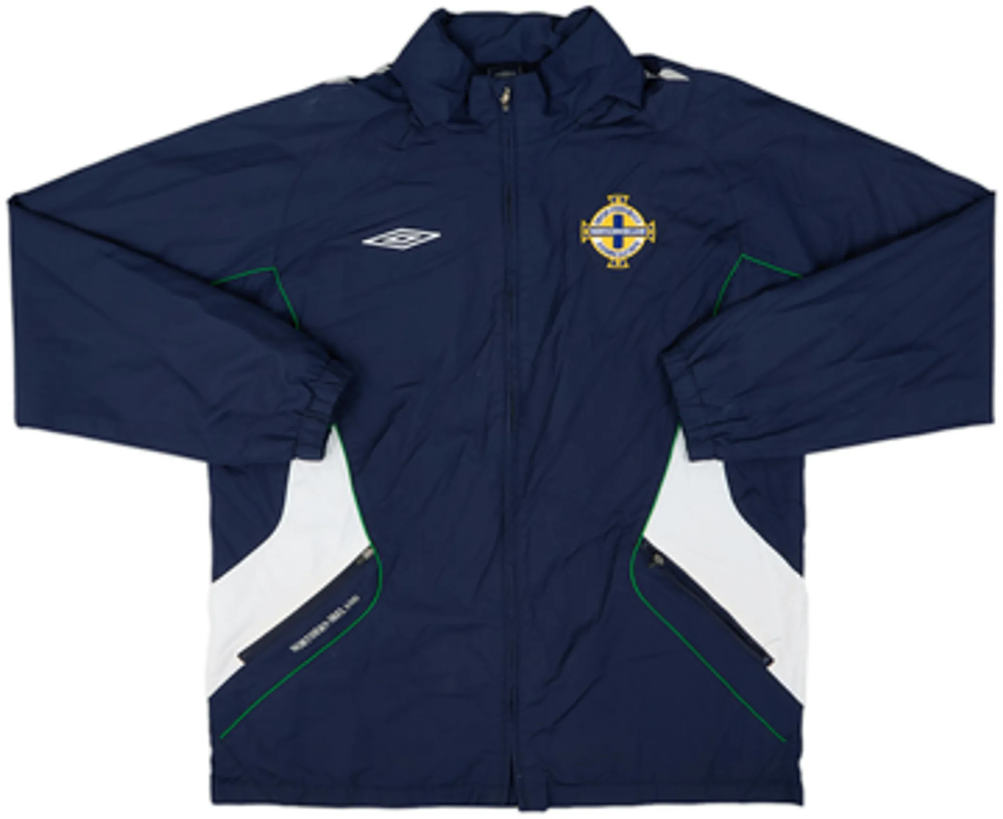 2007-09 Northern Ireland Umbro Hooded Rain Jacket - 4/10 - (L)